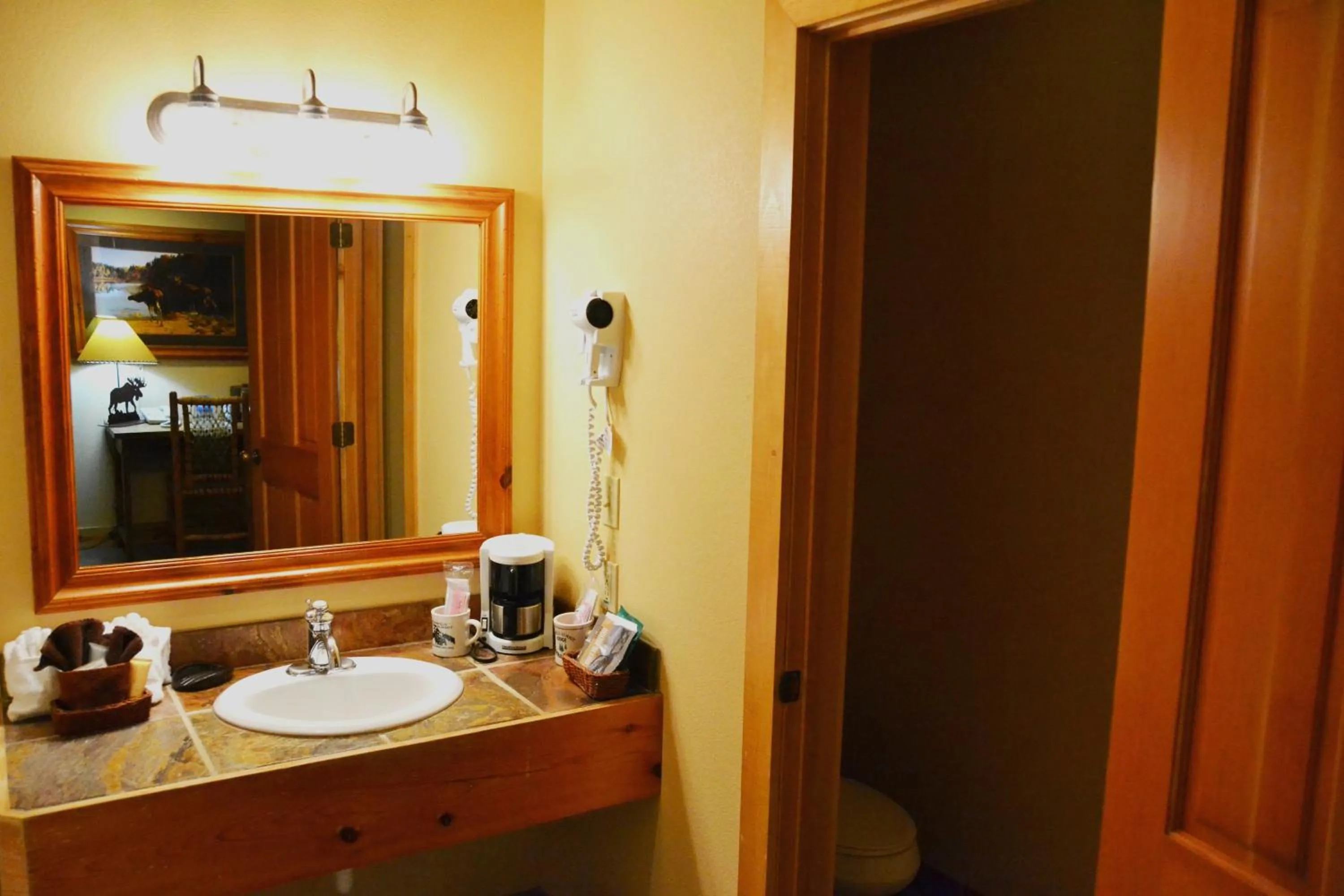 Bathroom in Daniels Summit Lodge