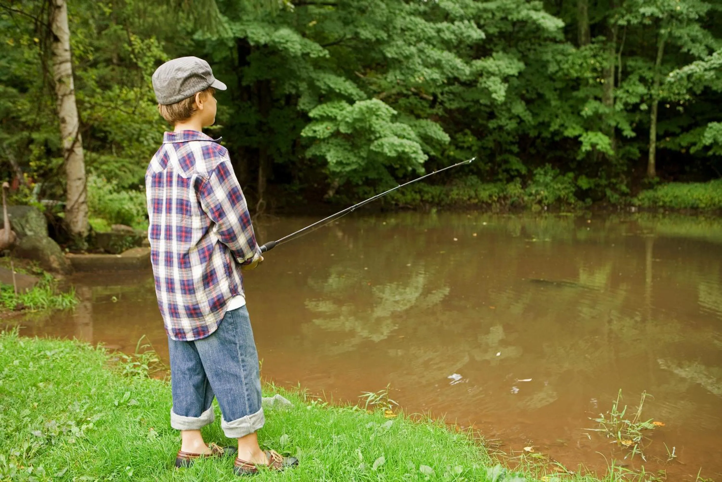 Fishing in Winter Clove Family Inn