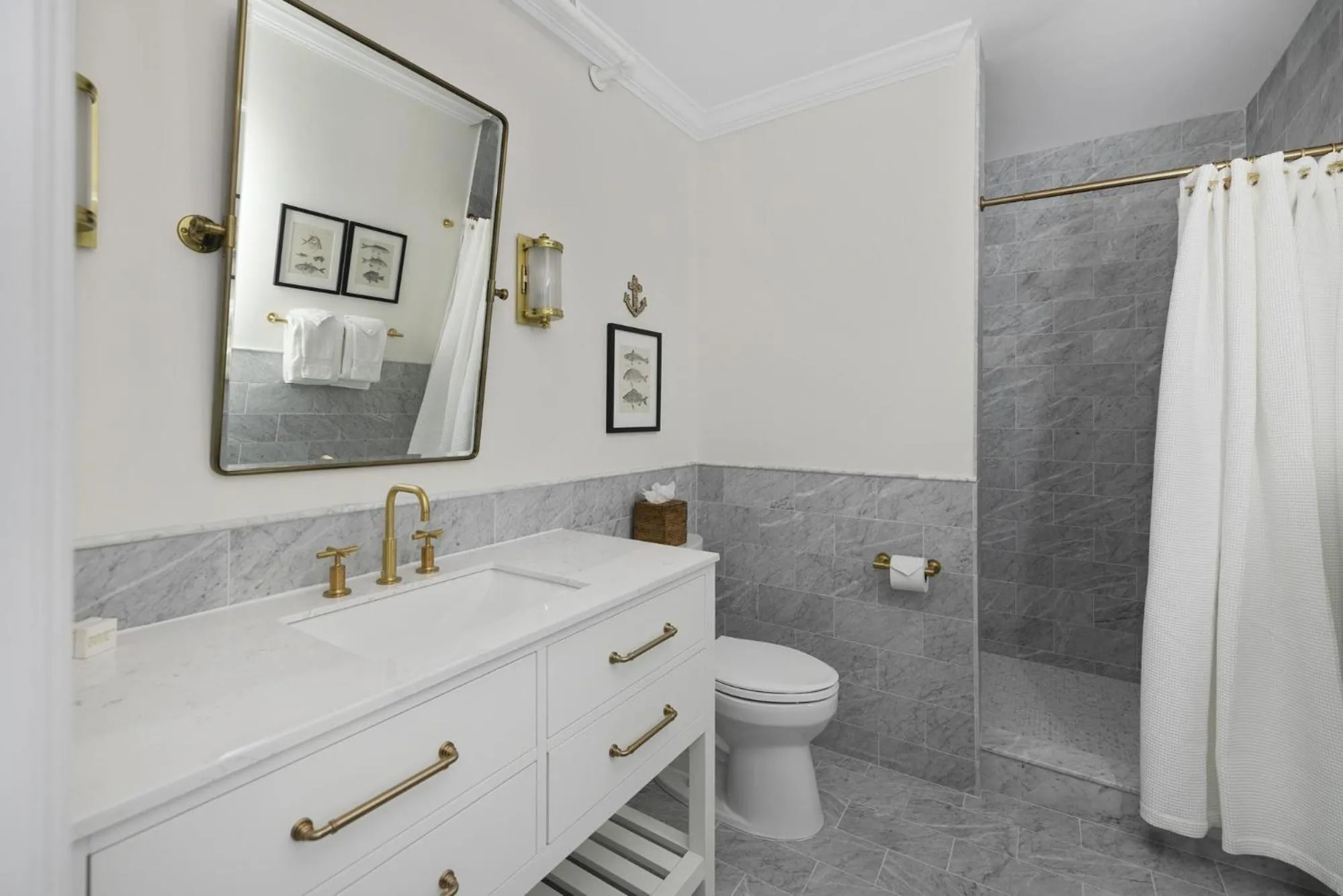 Bathroom in Kennebunkport Inn