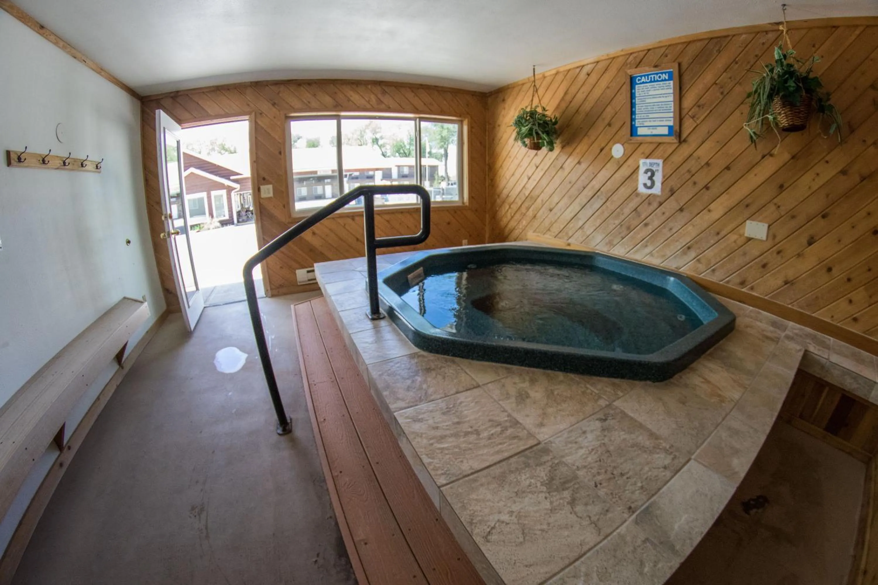 Hot Tub in Stagecoach Inn & Suites