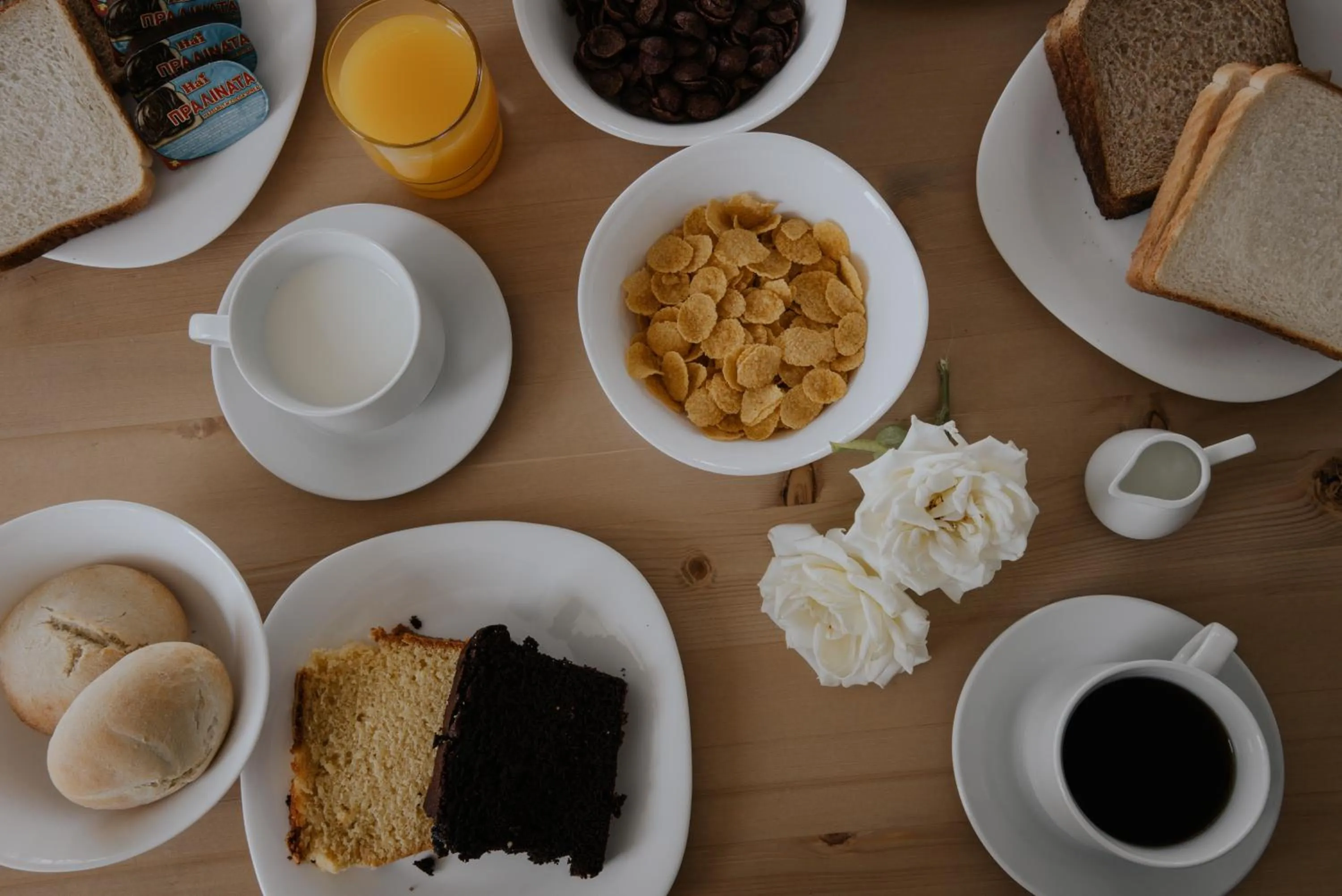 Breakfast in Vivari Acta