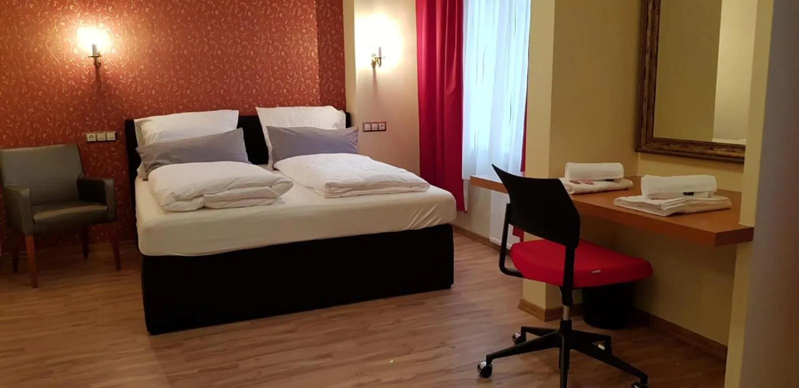 Bed in Hotel-Villa Lalee