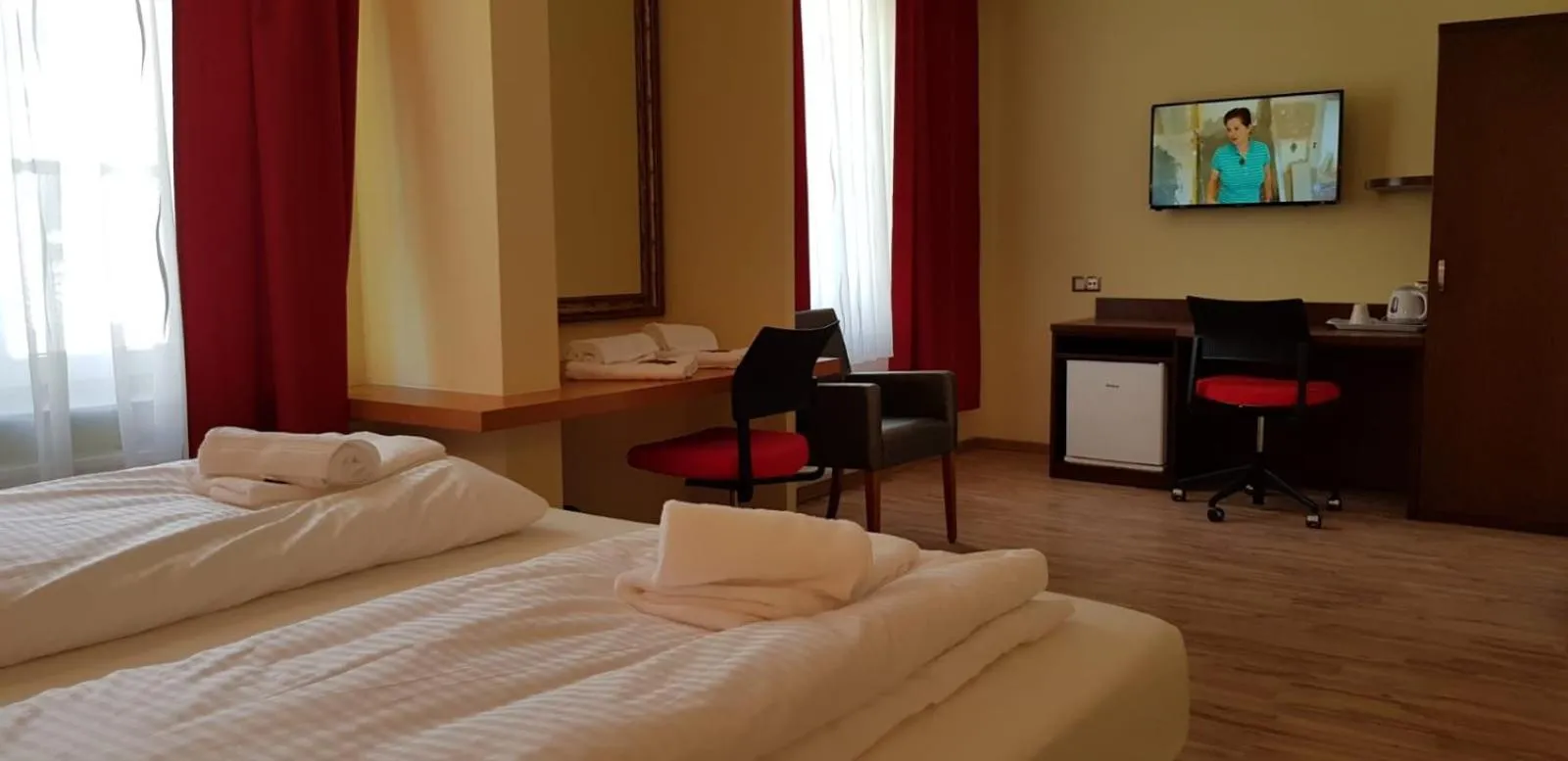 Bed in Hotel-Villa Lalee