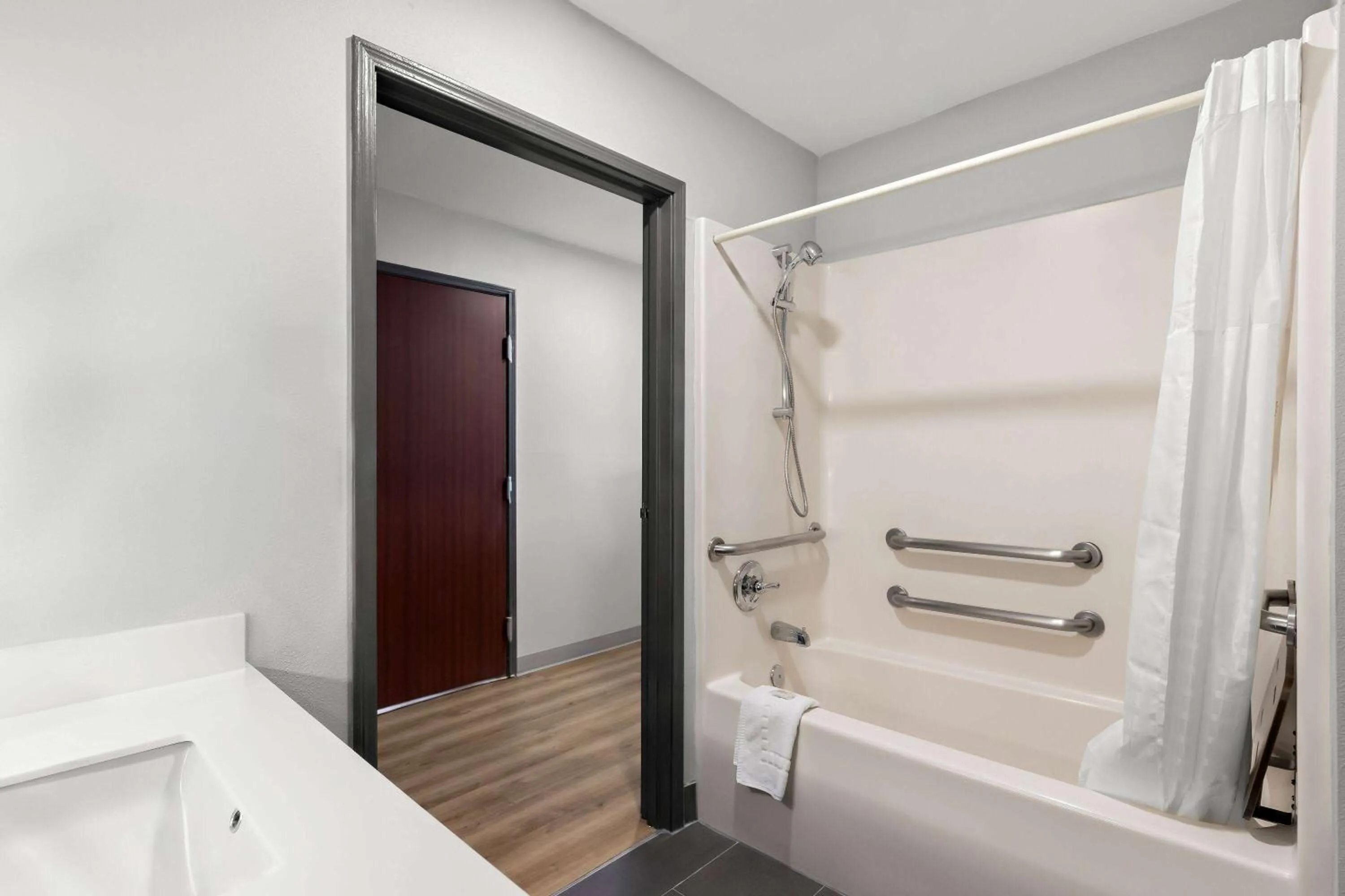 Bathroom in Microtel Inn & Suites by Wyndham Tulsa - Catoosa Route 66