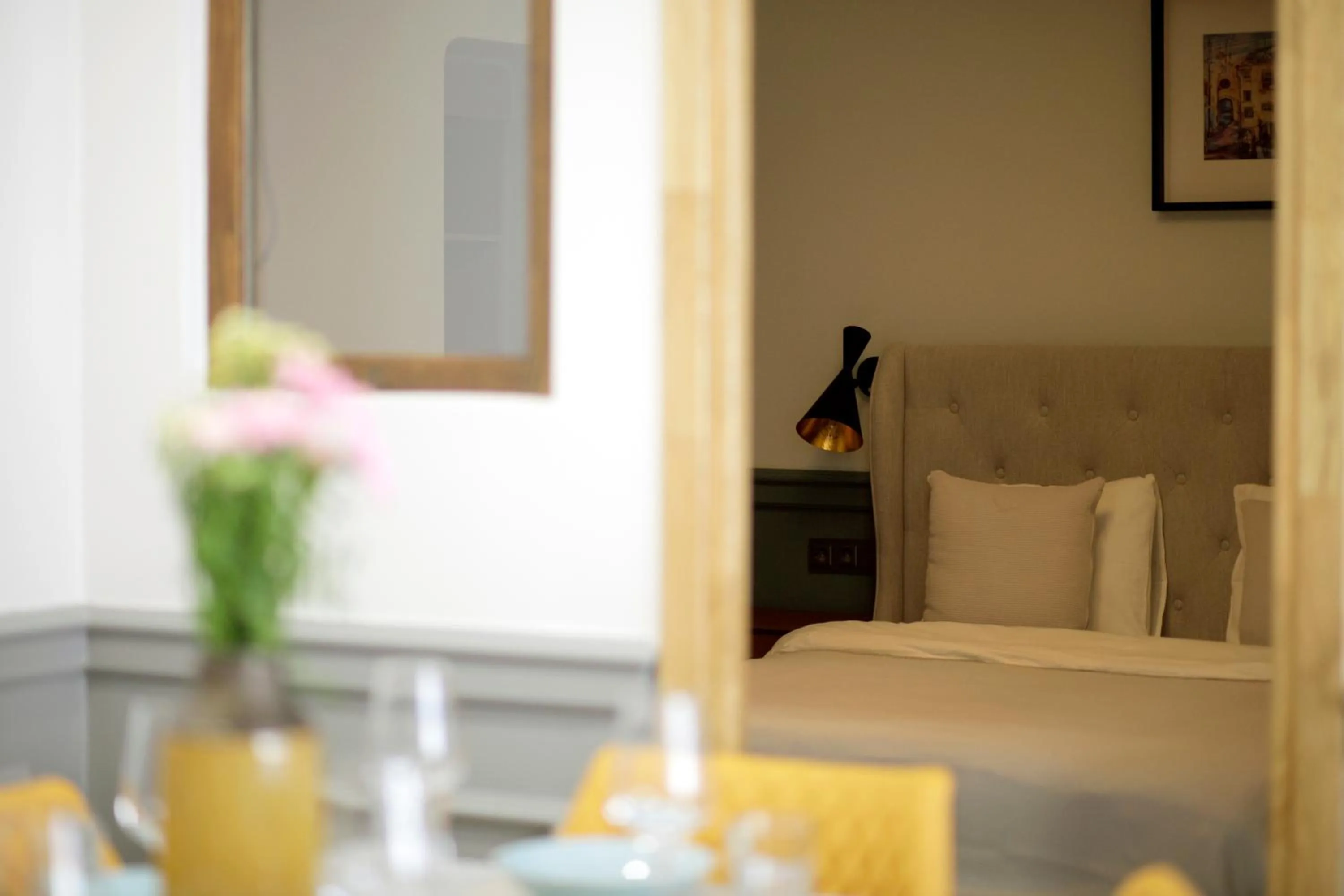 Bedroom, Bed in Central Boutique Apartments