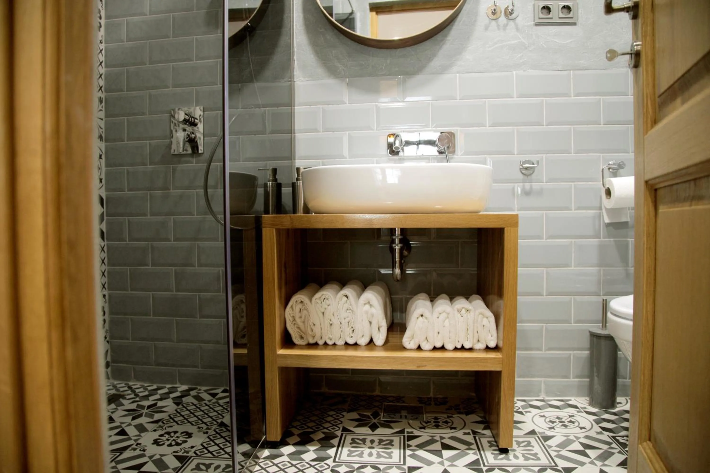 Bathroom in Central Boutique Apartments