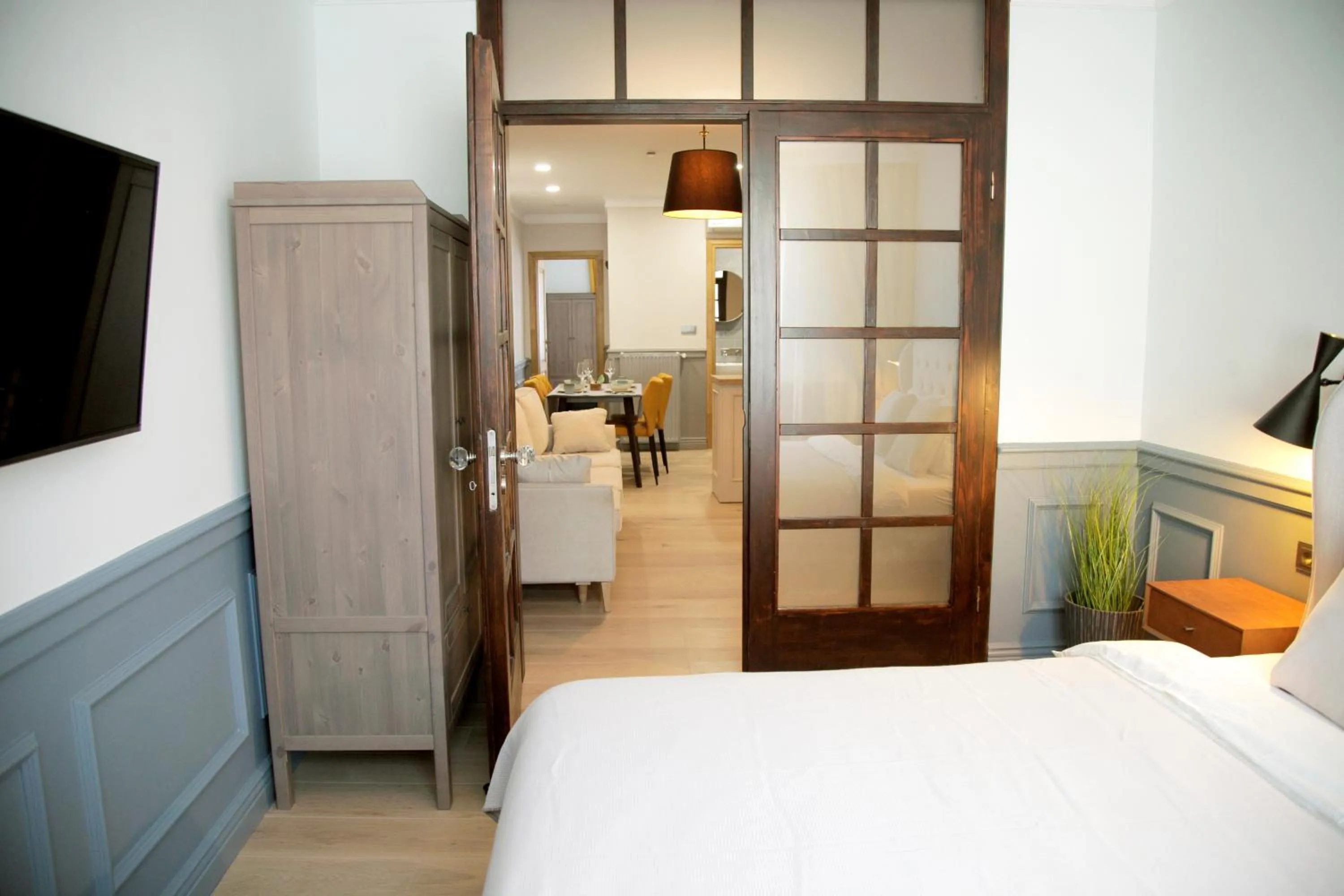 Bedroom, Bed in Central Boutique Apartments