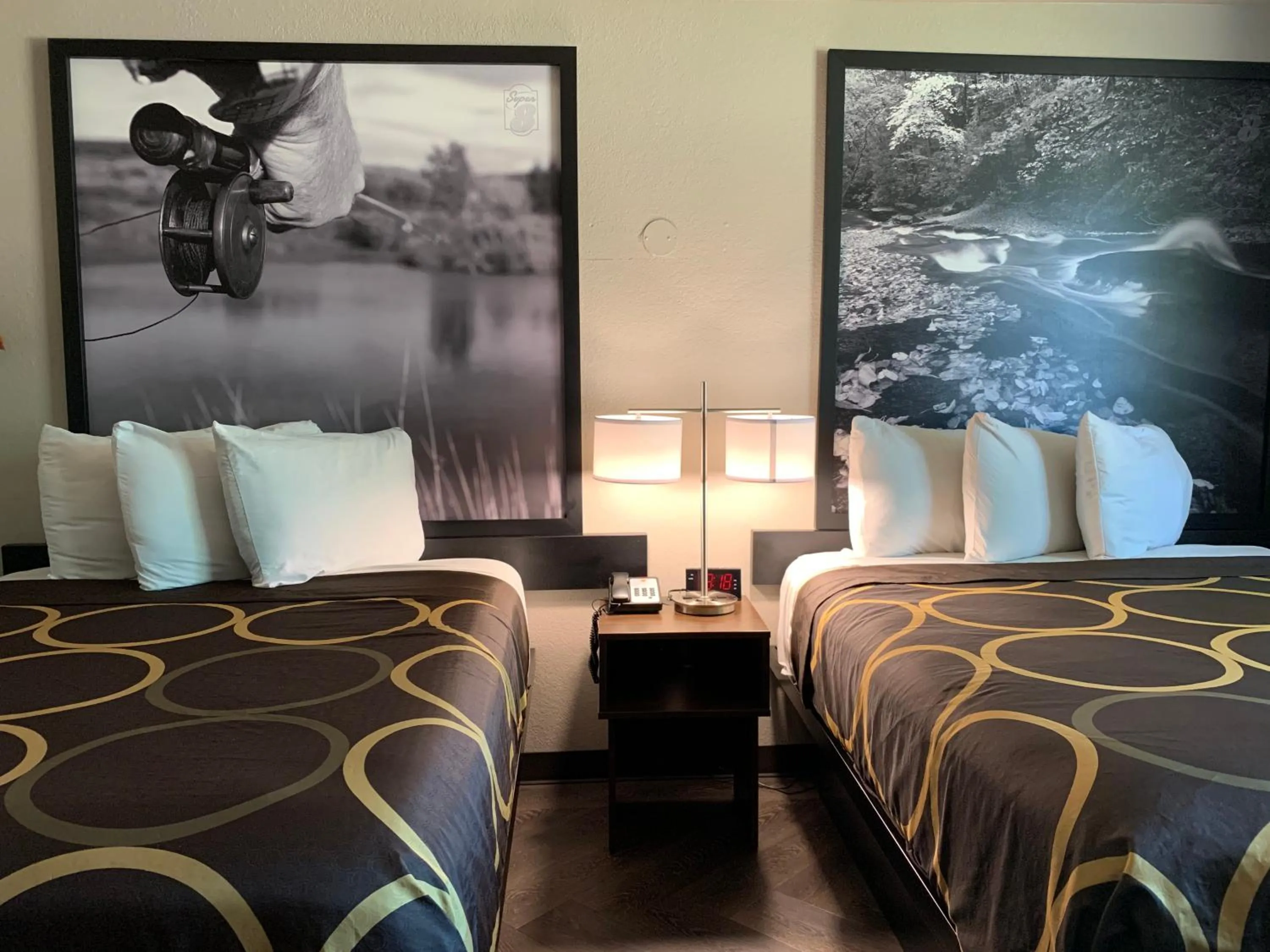 Bed in Super 8 by Wyndham Greeley