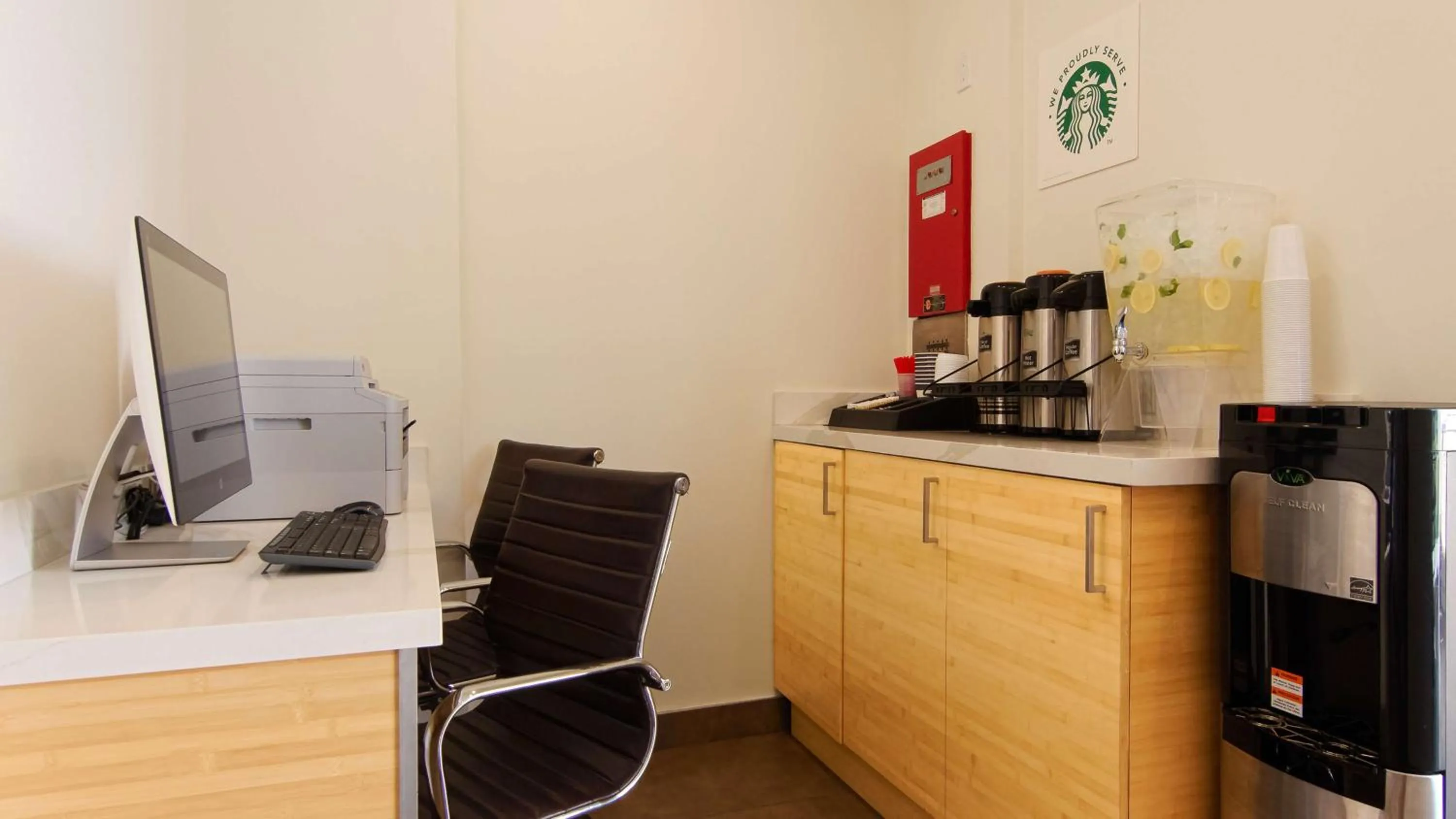 On site in Best Western Plus Glendale