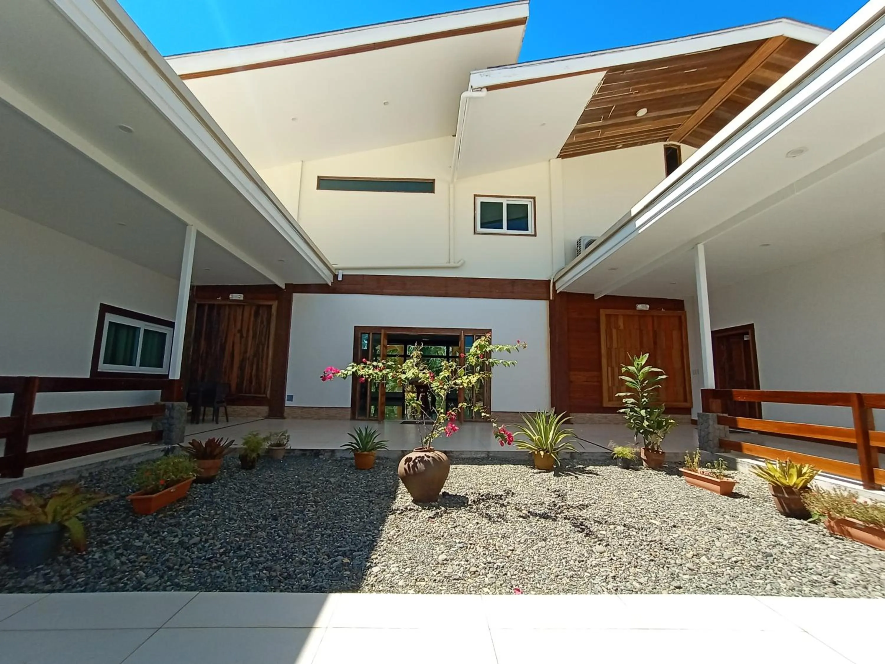 Garden view in San Pedro Country Farm Resort and Event Center Inc