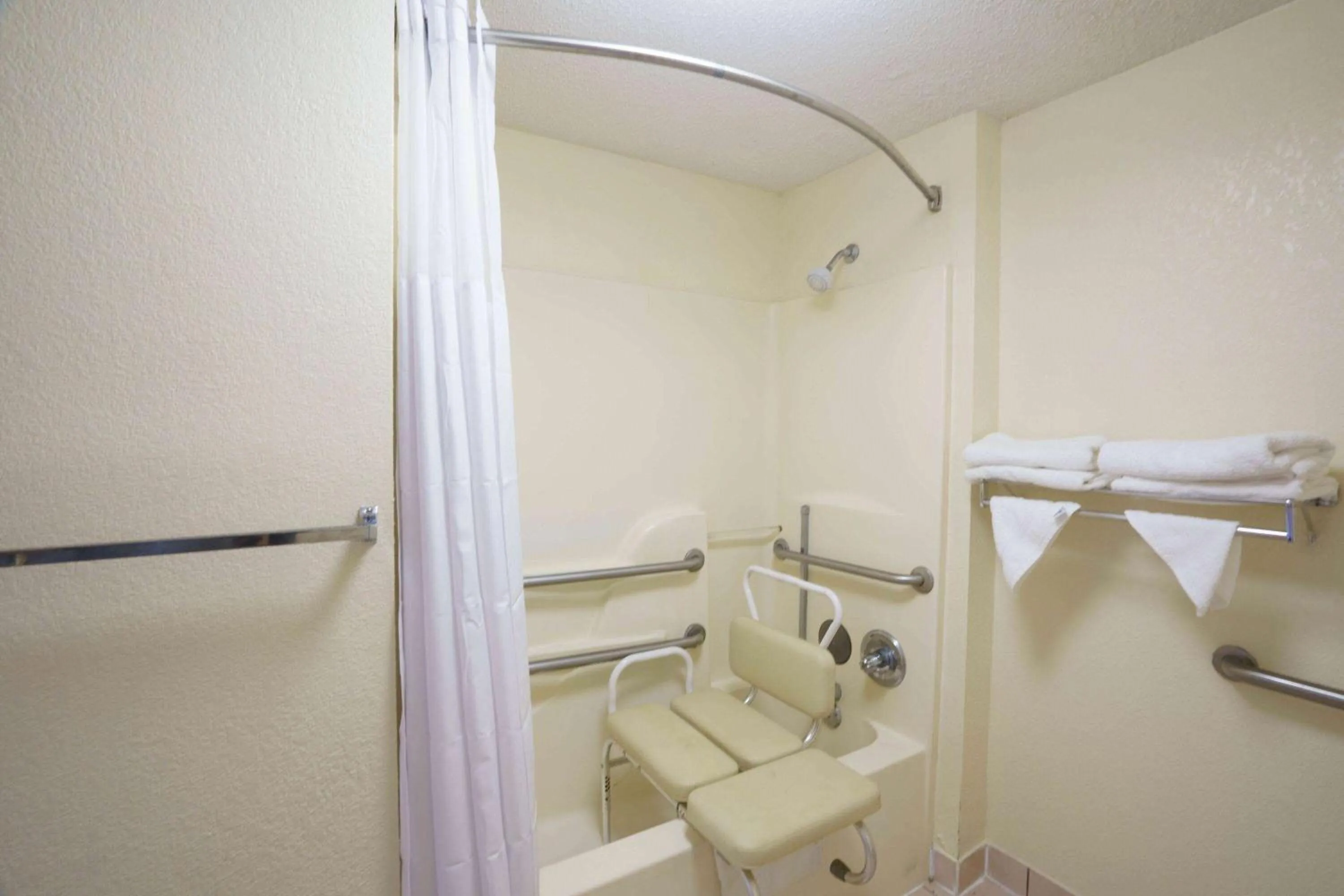 Bathroom in Travelodge by Wyndham Montgomery East