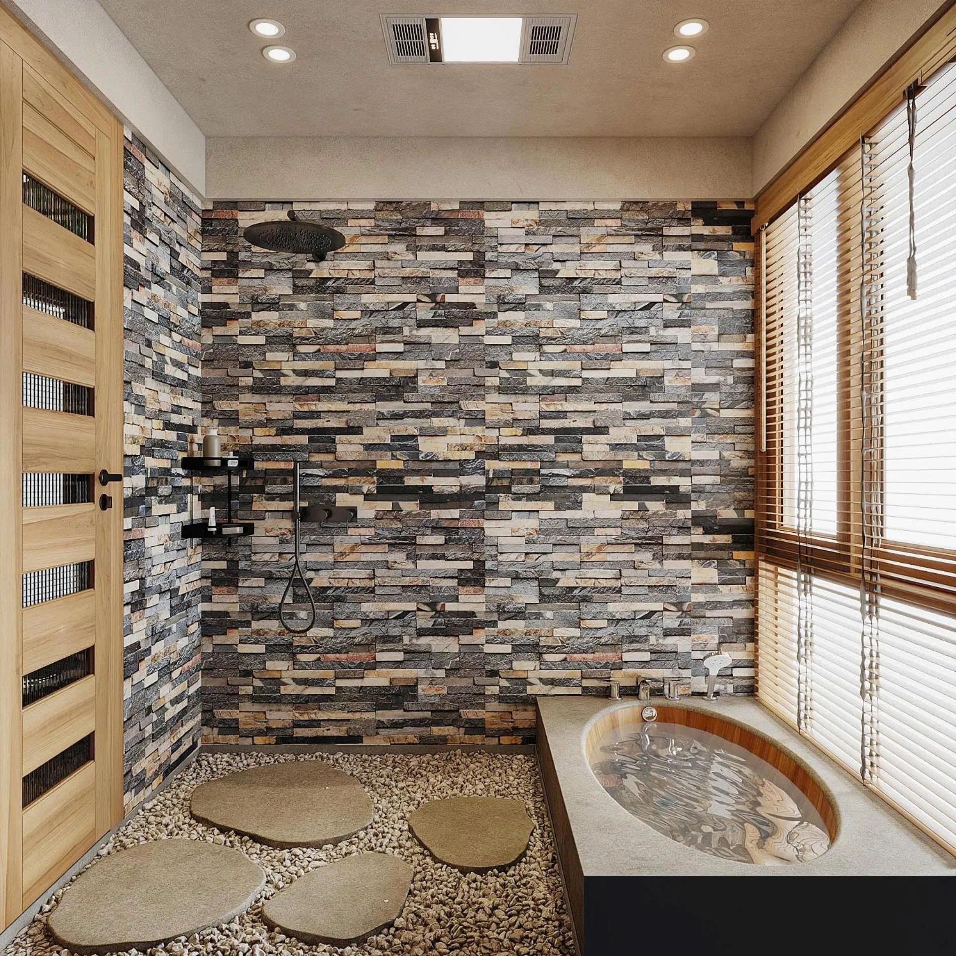Bathroom in Laxsik Ecolodge
