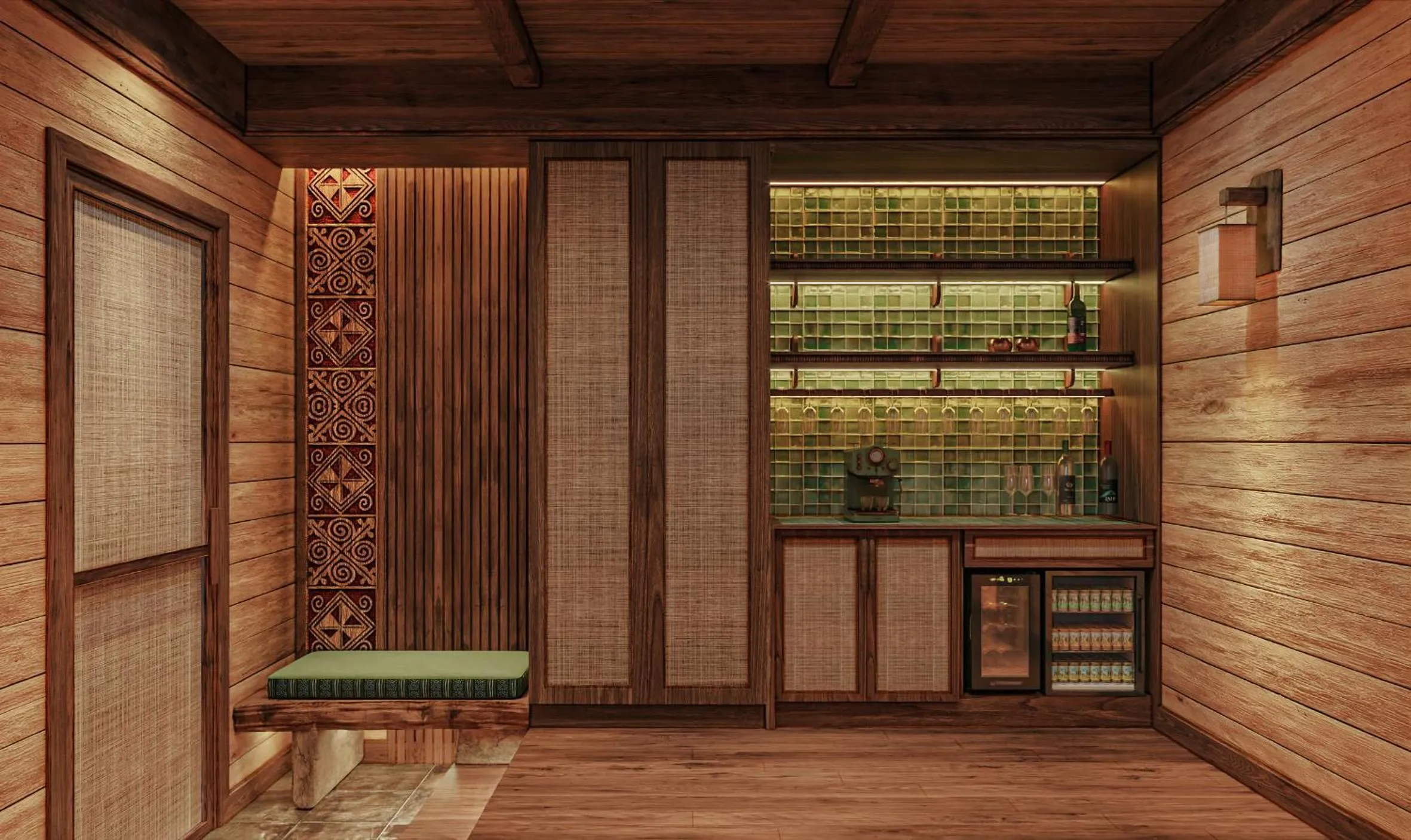 minibar in Laxsik Ecolodge