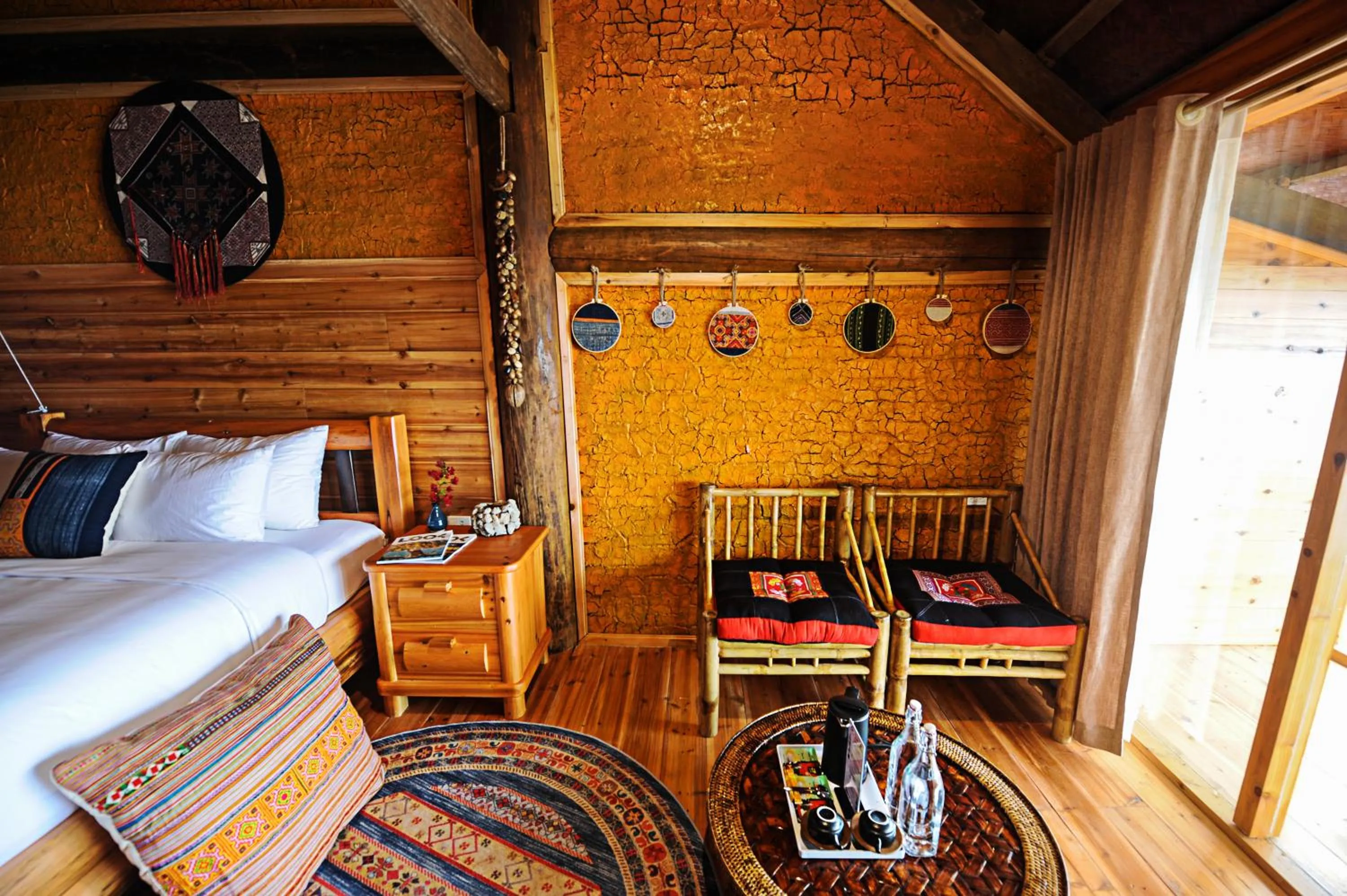 Bed in Laxsik Ecolodge