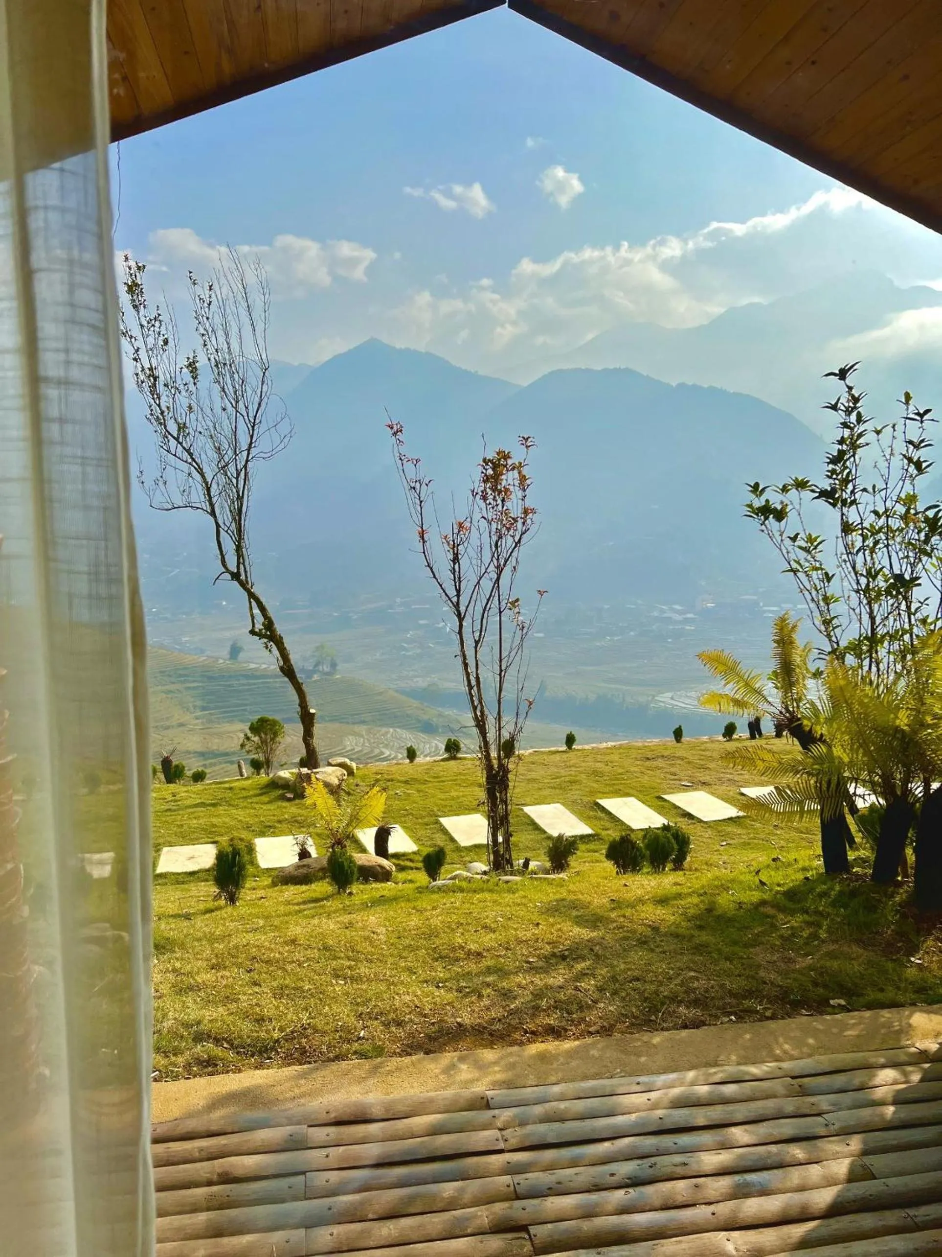 Mountain view in Laxsik Ecolodge