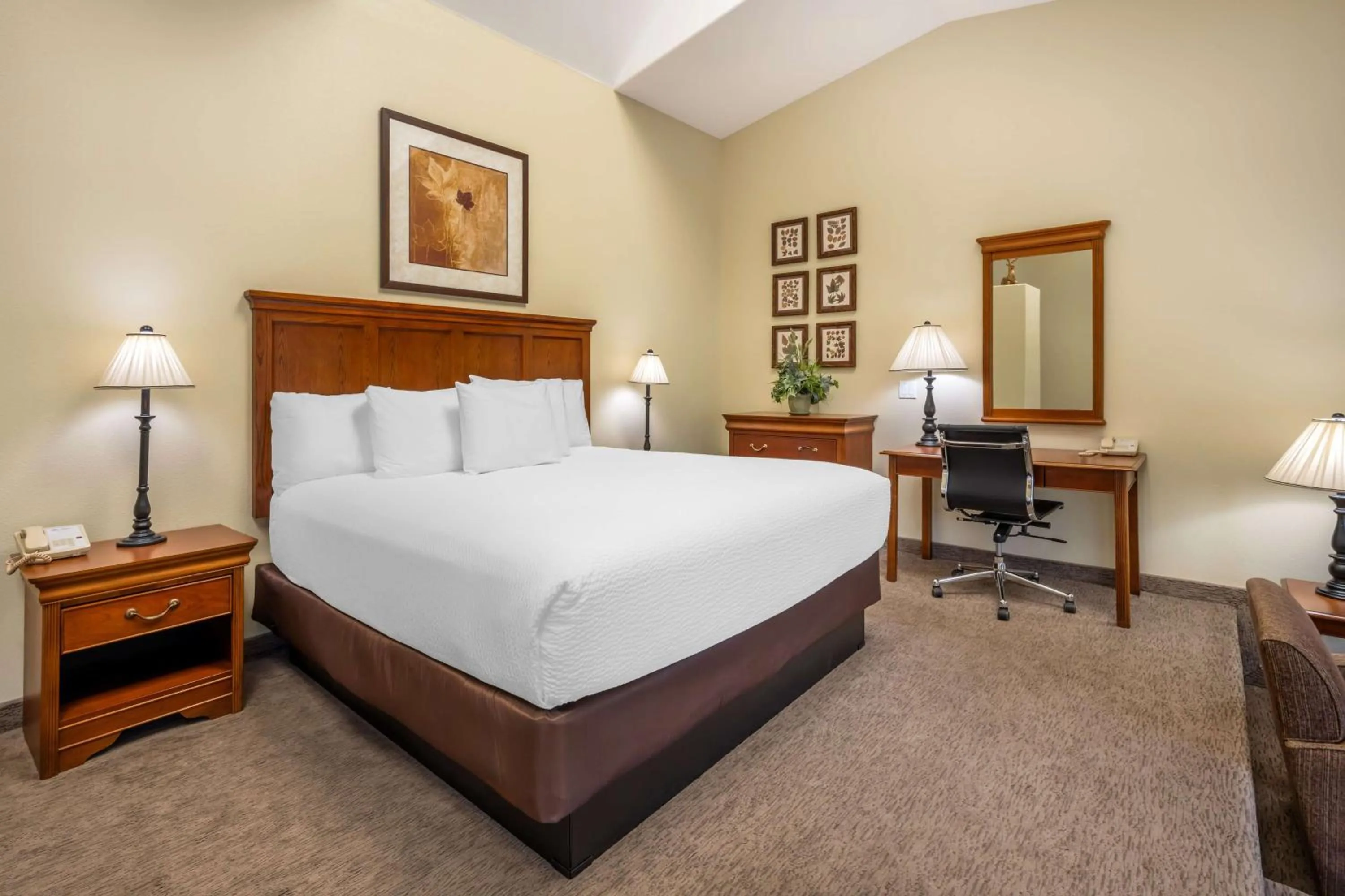 Photo of the whole room, Bed in Best Western Lodge at River's Edge