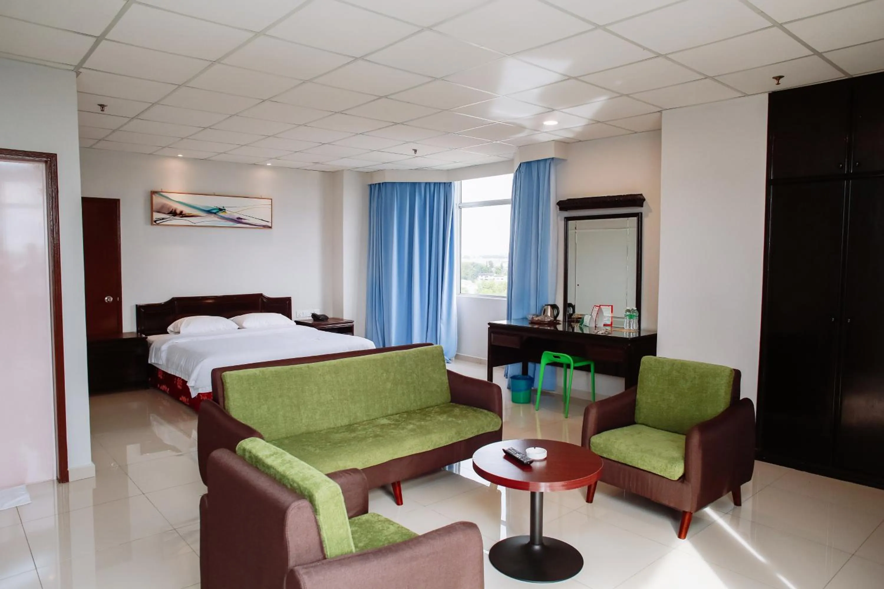 Bed in Hotel Green Park