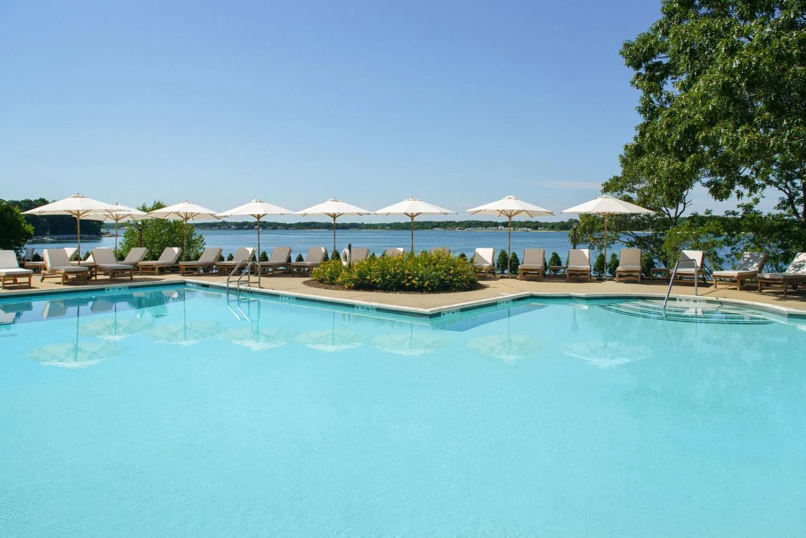 Swimming pool in The Pridwin Hotel