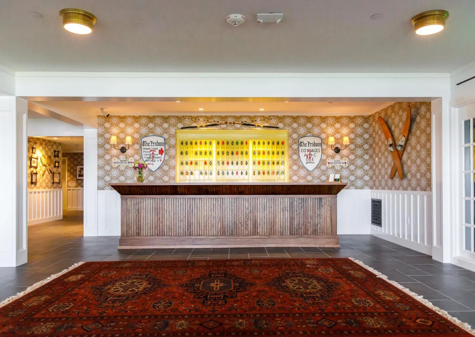 Lobby or reception in The Pridwin Hotel