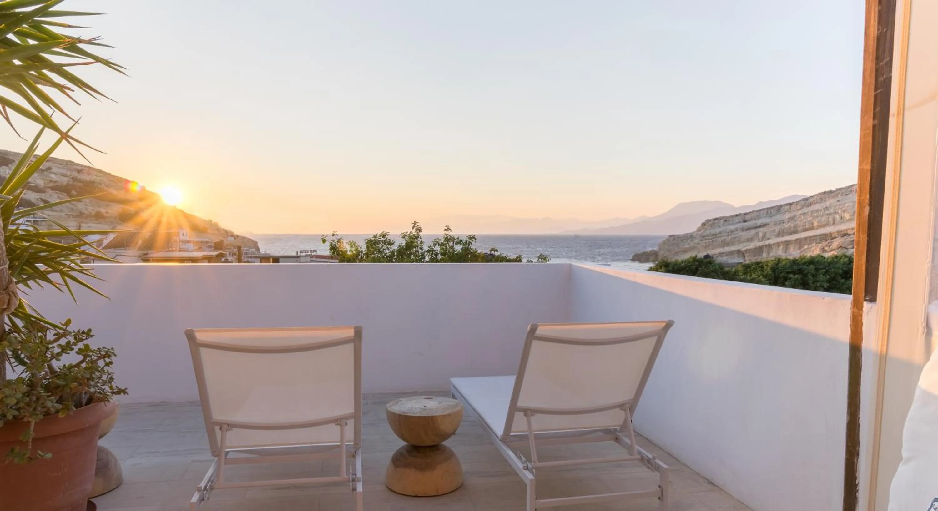 Balcony/Terrace in Die Zwei Brüder Art & Suites