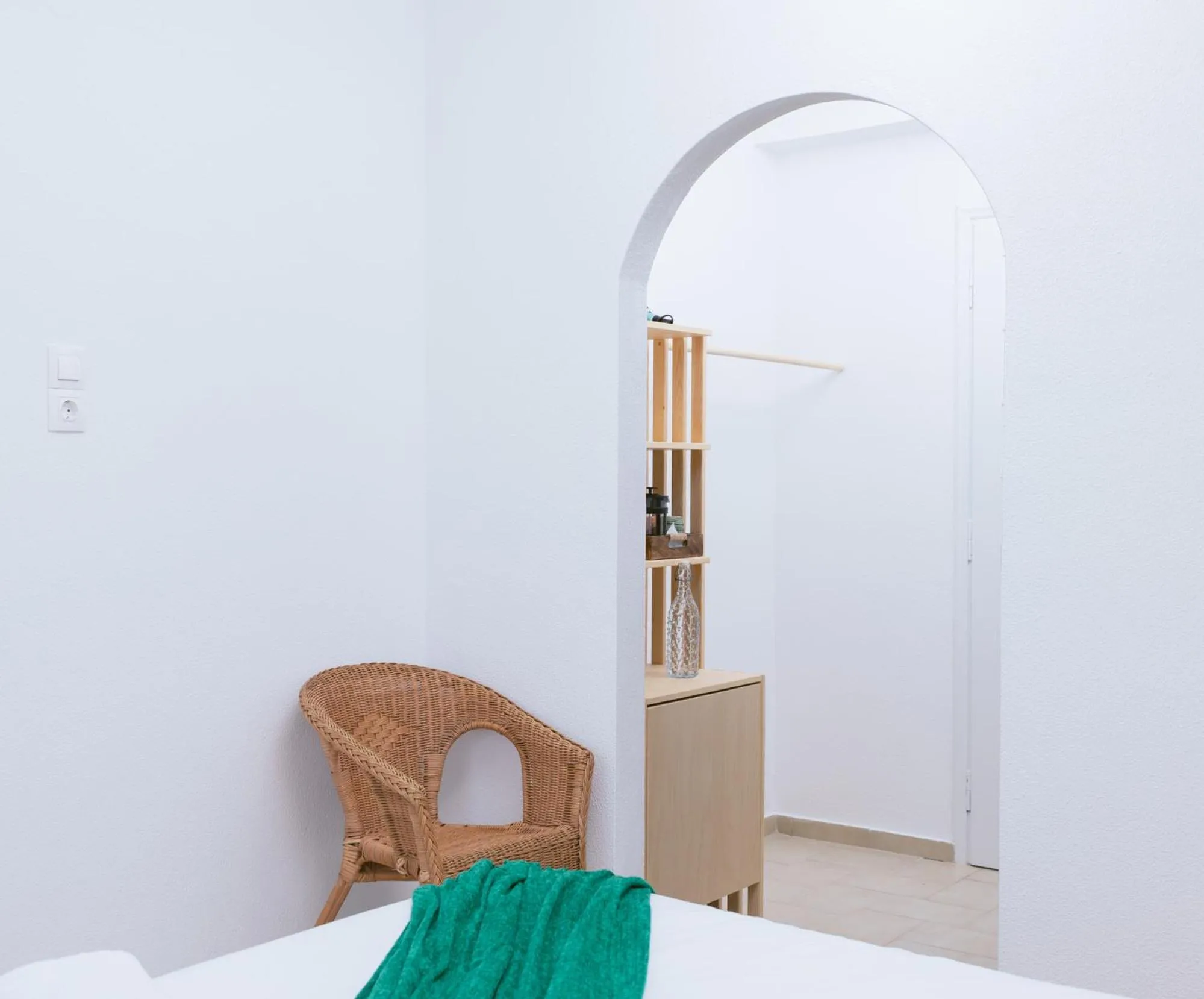 Bed in Die Zwei Brüder Art & Suites