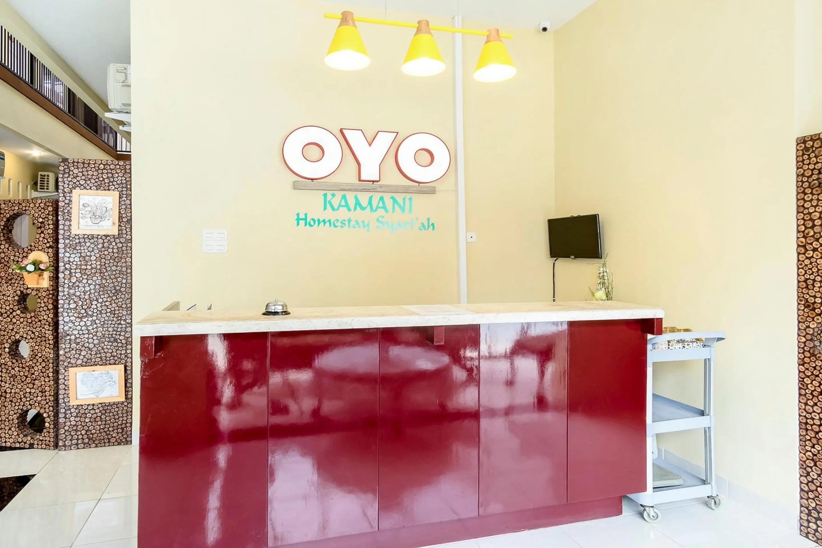 Lobby or reception in Capital O 873 Kamani Homestay Syariah