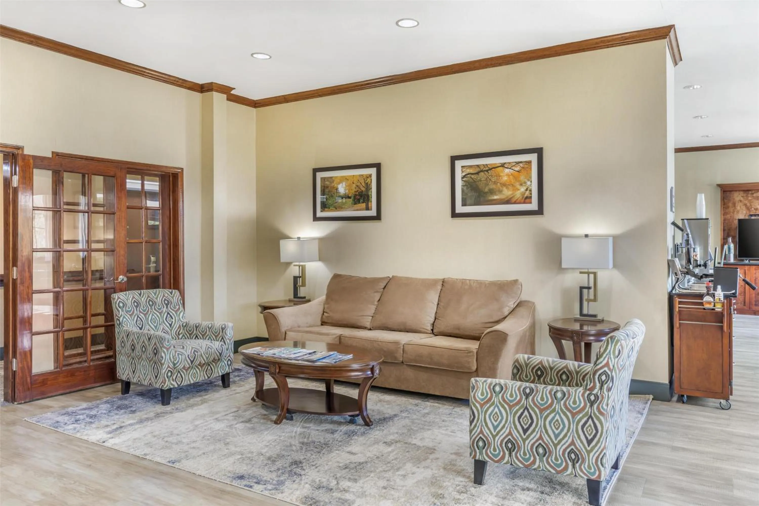 Lobby or reception in Best Western Mineola Inn