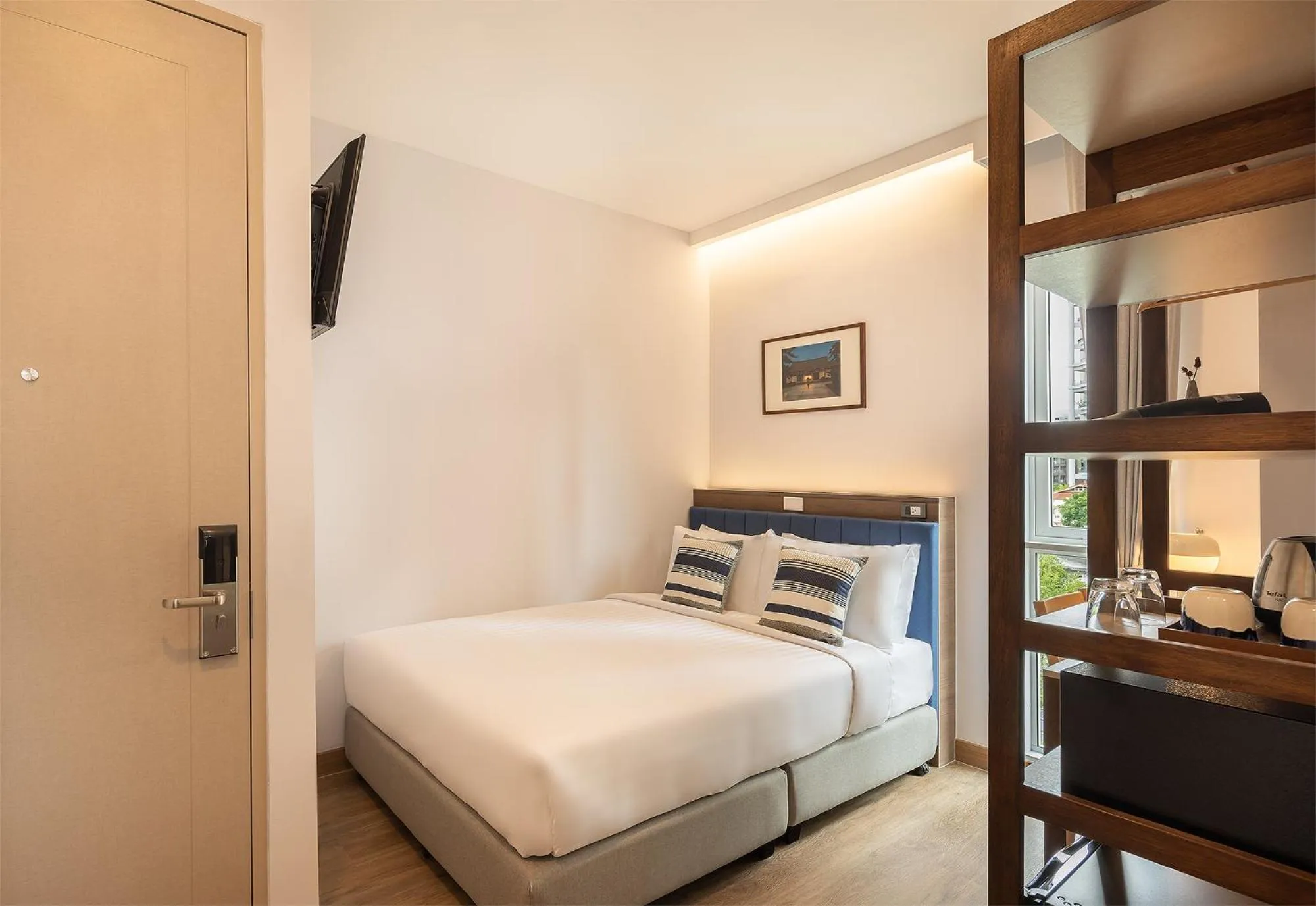 Bed in SOVA Hotel Bangkok