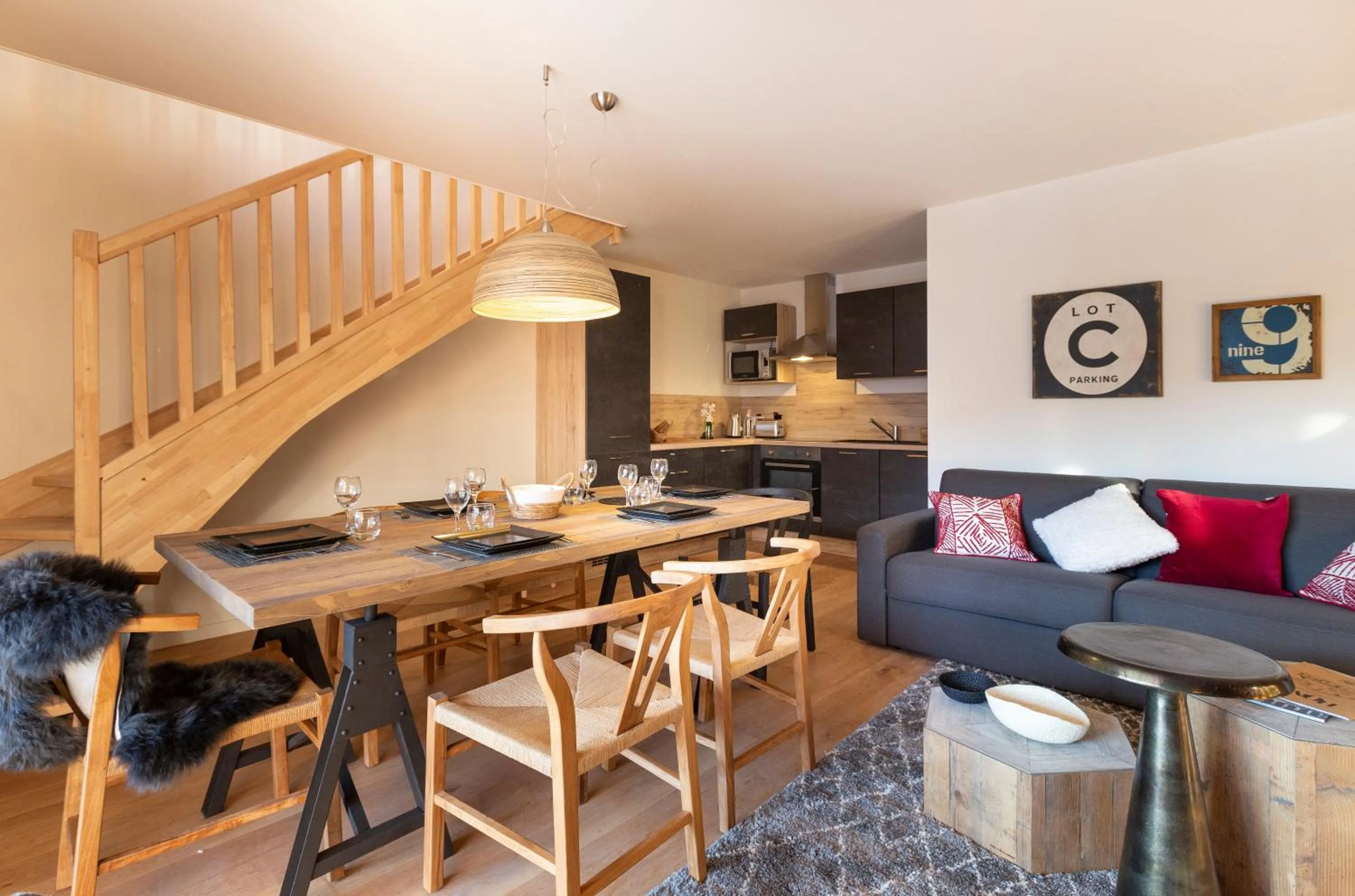 Living room in TERRESENS - Le Saphir