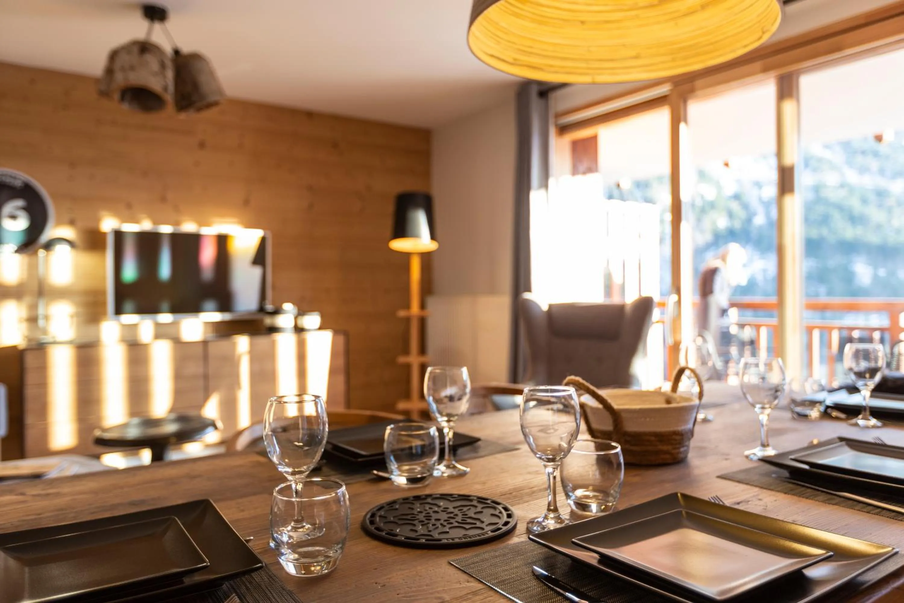 Dining area in TERRESENS - Le Saphir