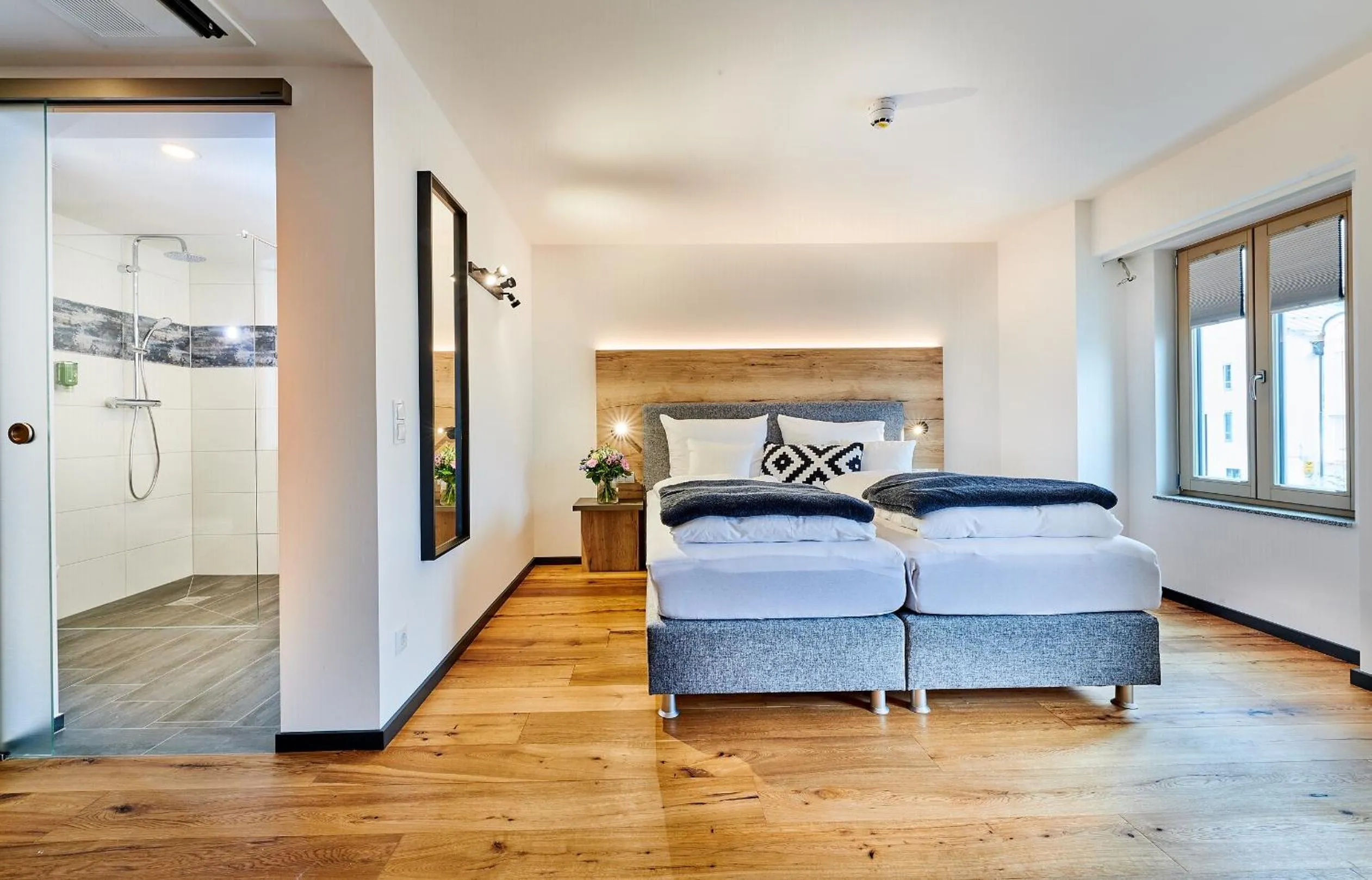 Photo of the whole room, Bed in Hotel & Restaurant Herzstück Waldkirchen