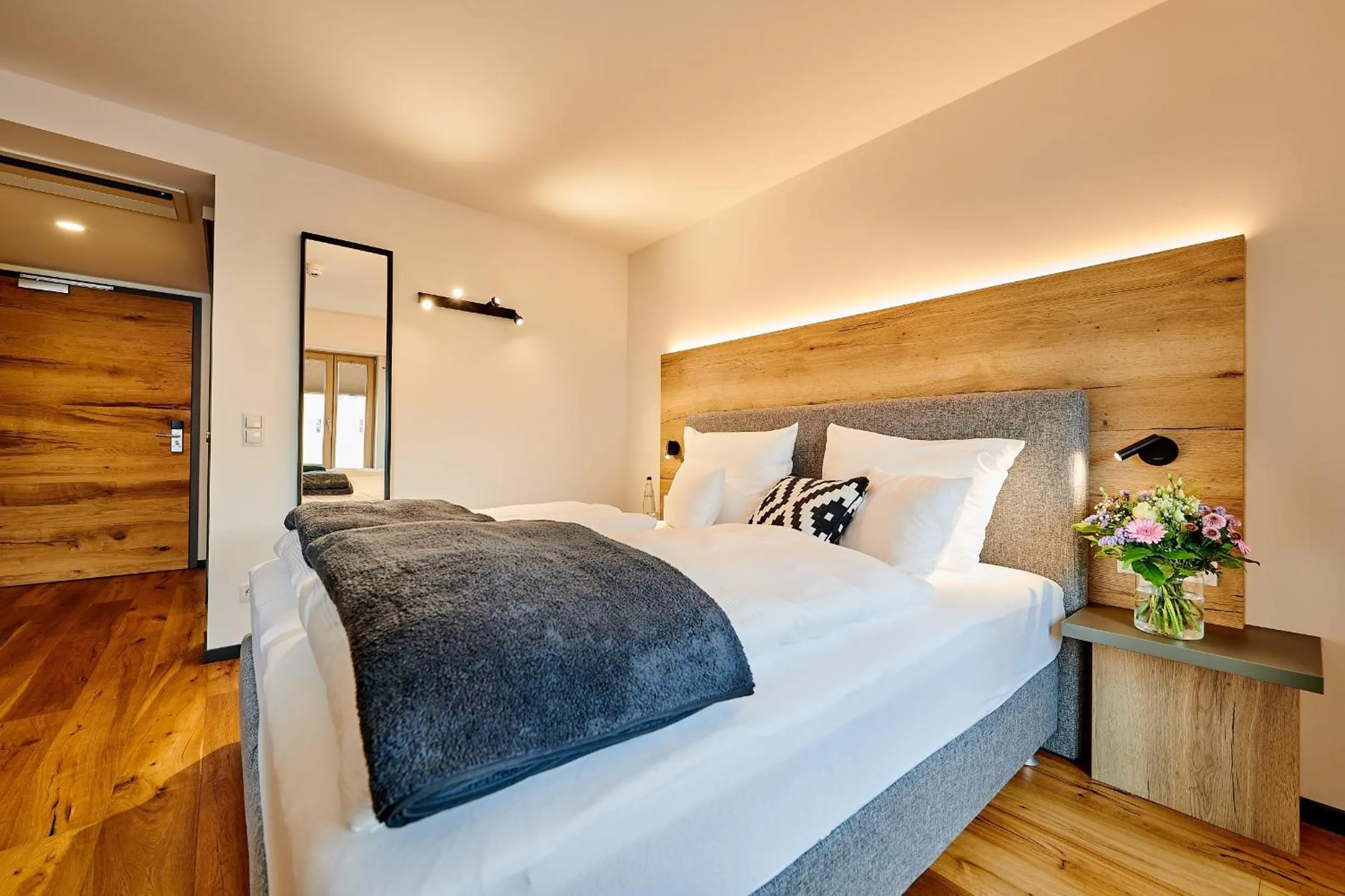 Bed in Hotel & Restaurant Herzstück Waldkirchen