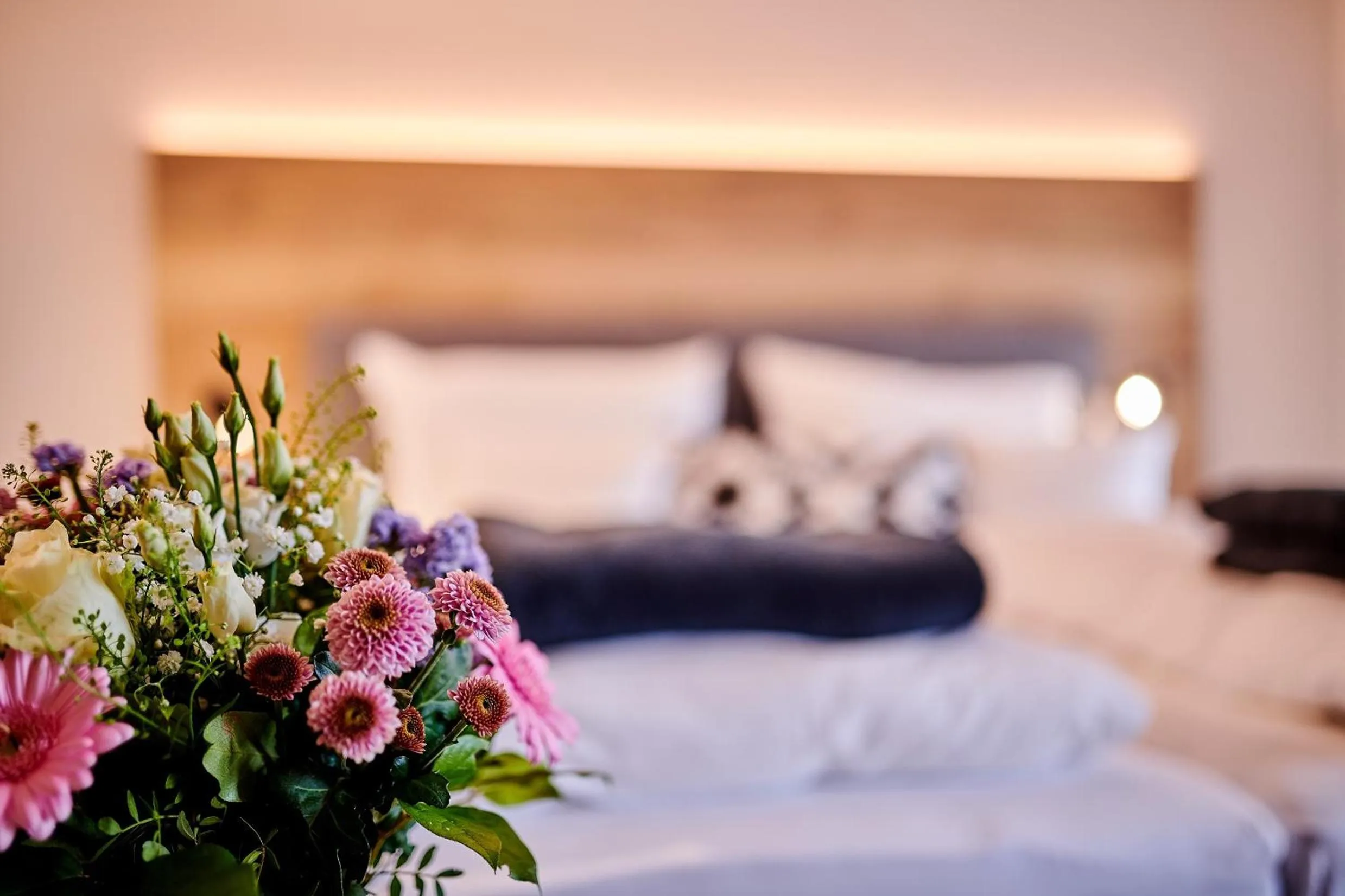 Bed in Hotel & Restaurant Herzstück Waldkirchen