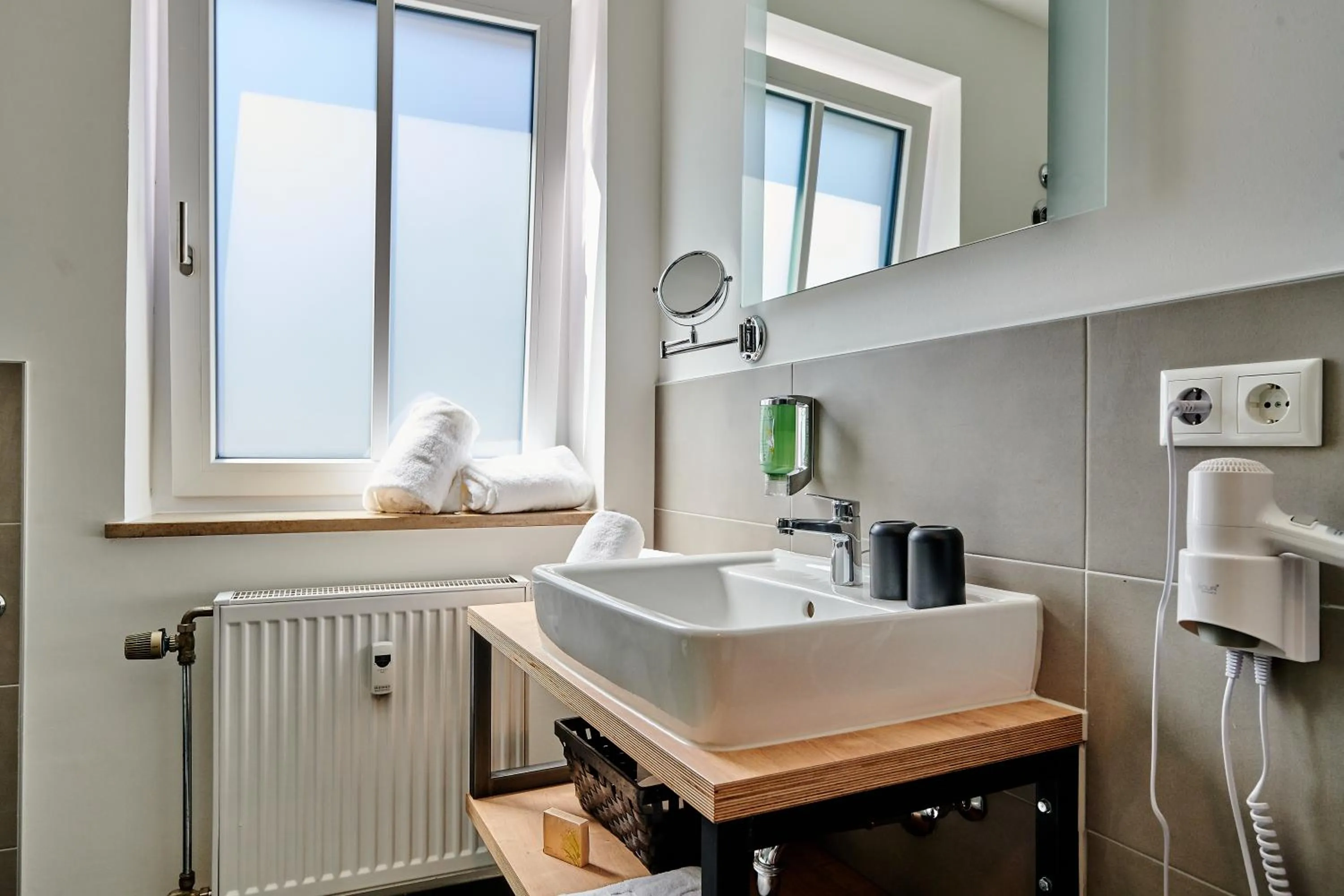 Bathroom in Hotel & Restaurant Herzstück Waldkirchen