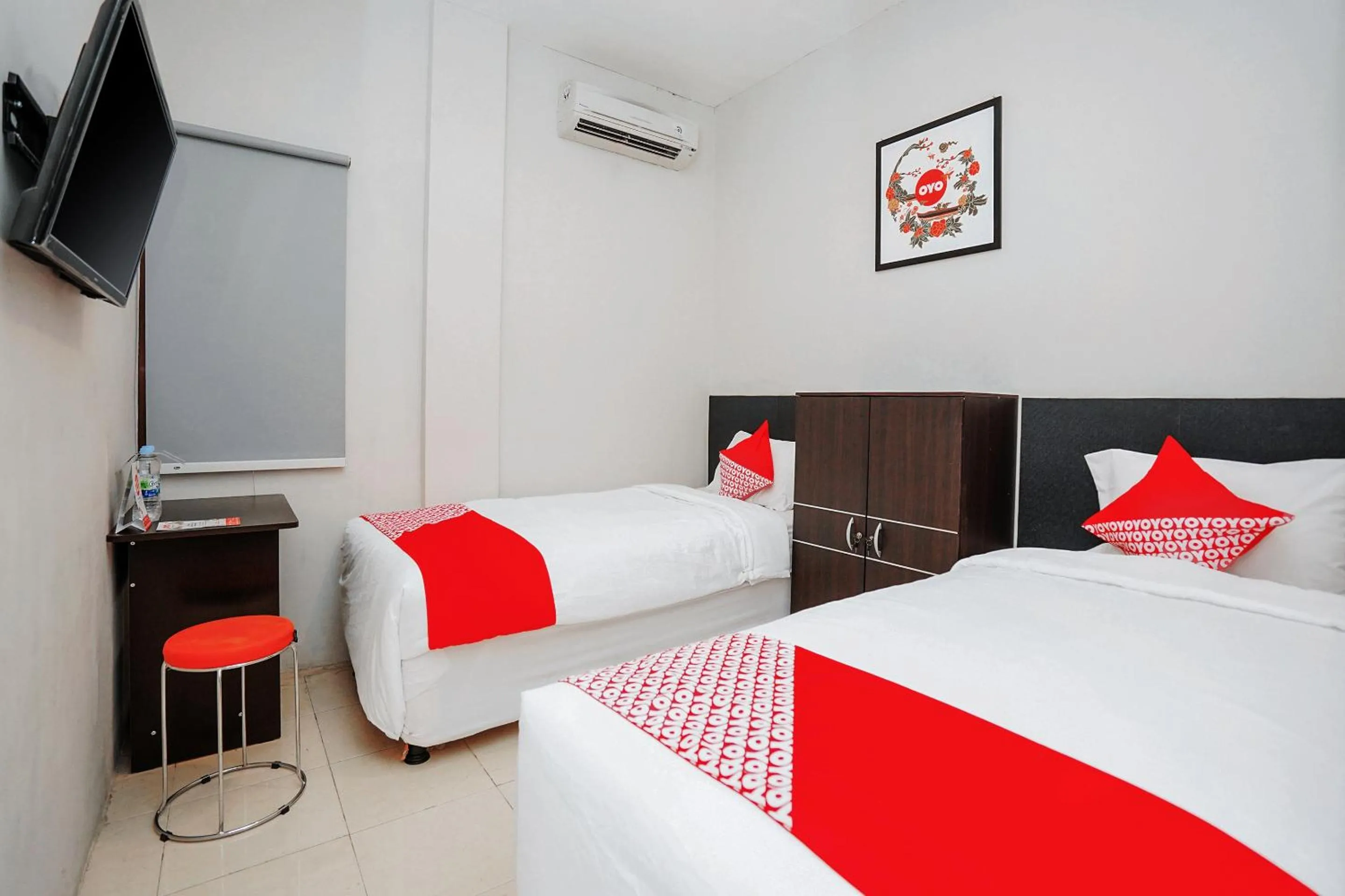 Bedroom, Bed in Super OYO Capital O 1086 '2oscar