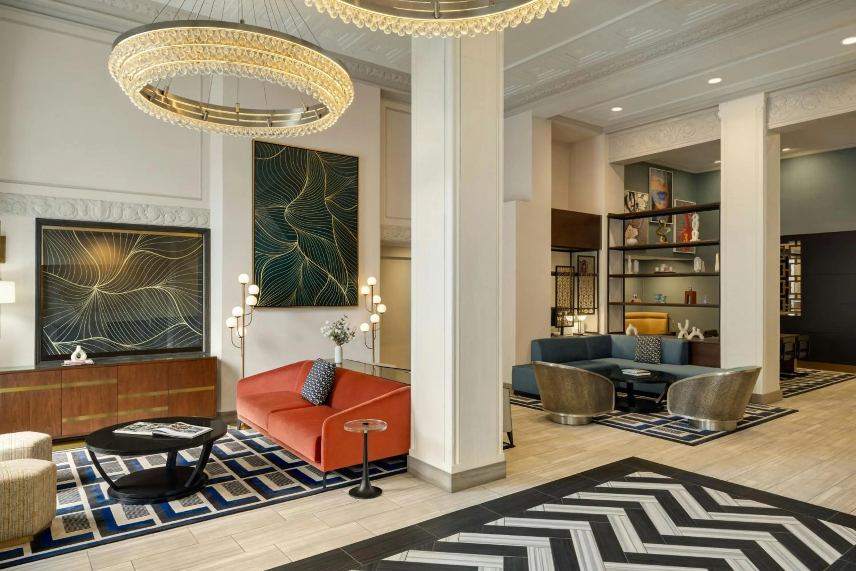 Lobby or reception in Courtyard by Marriott San Francisco Union Square