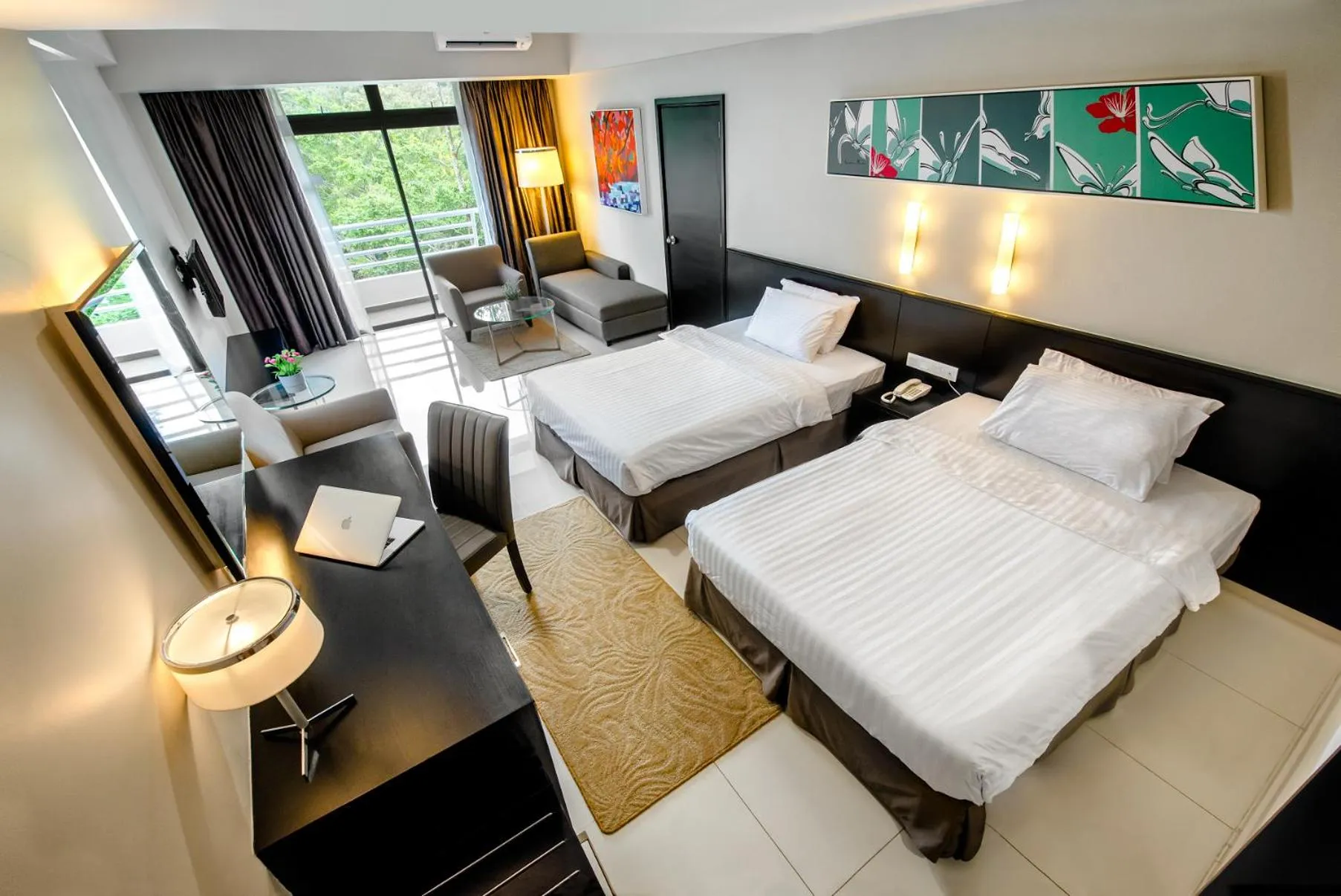 Bed in Genting View Resort