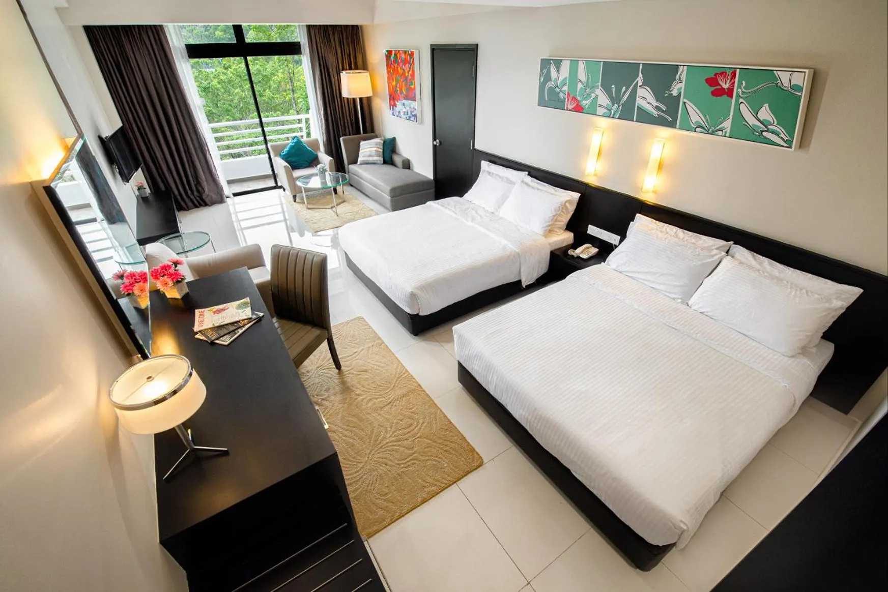 Photo of the whole room in Genting View Resort