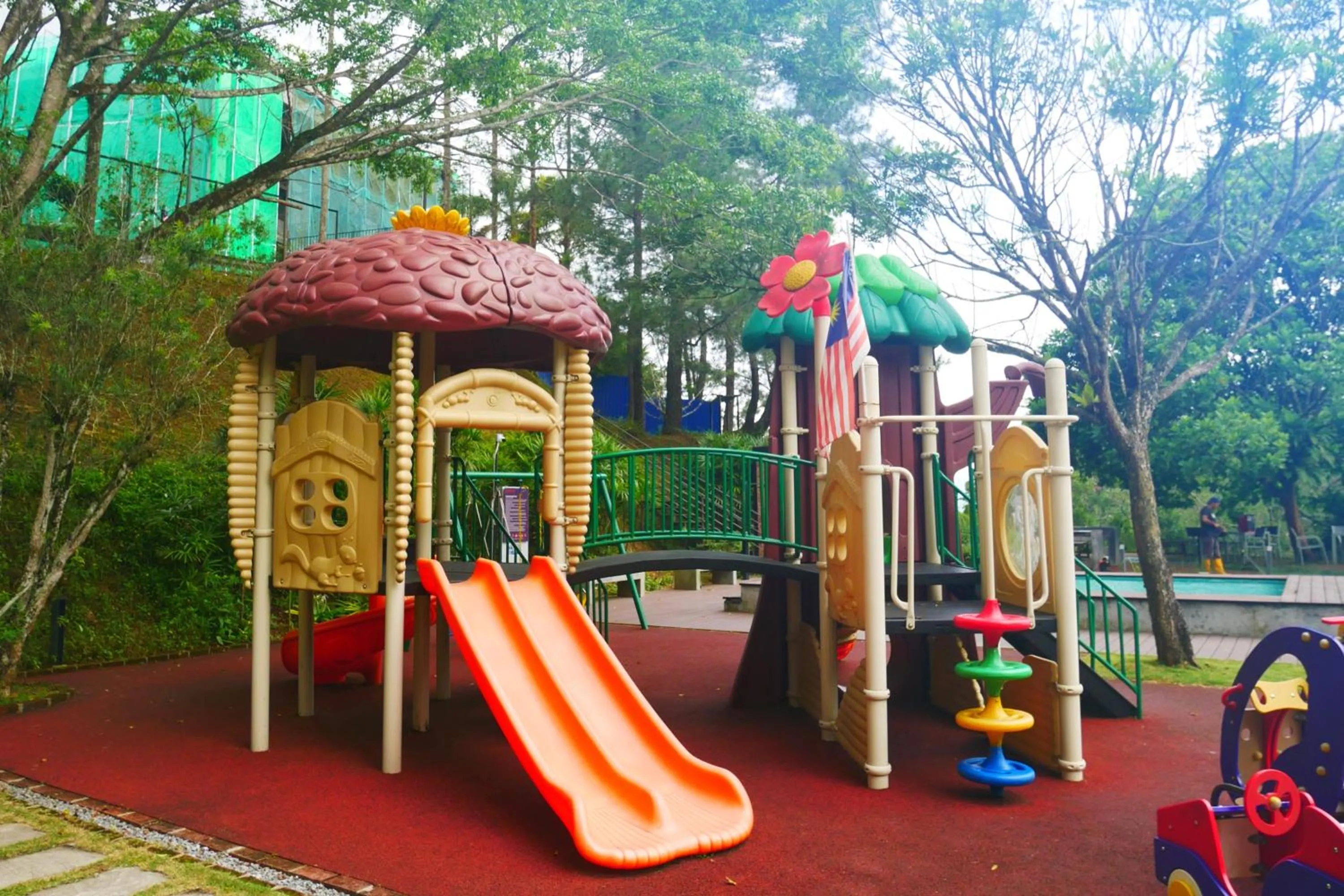 Children play ground in Genting View Resort