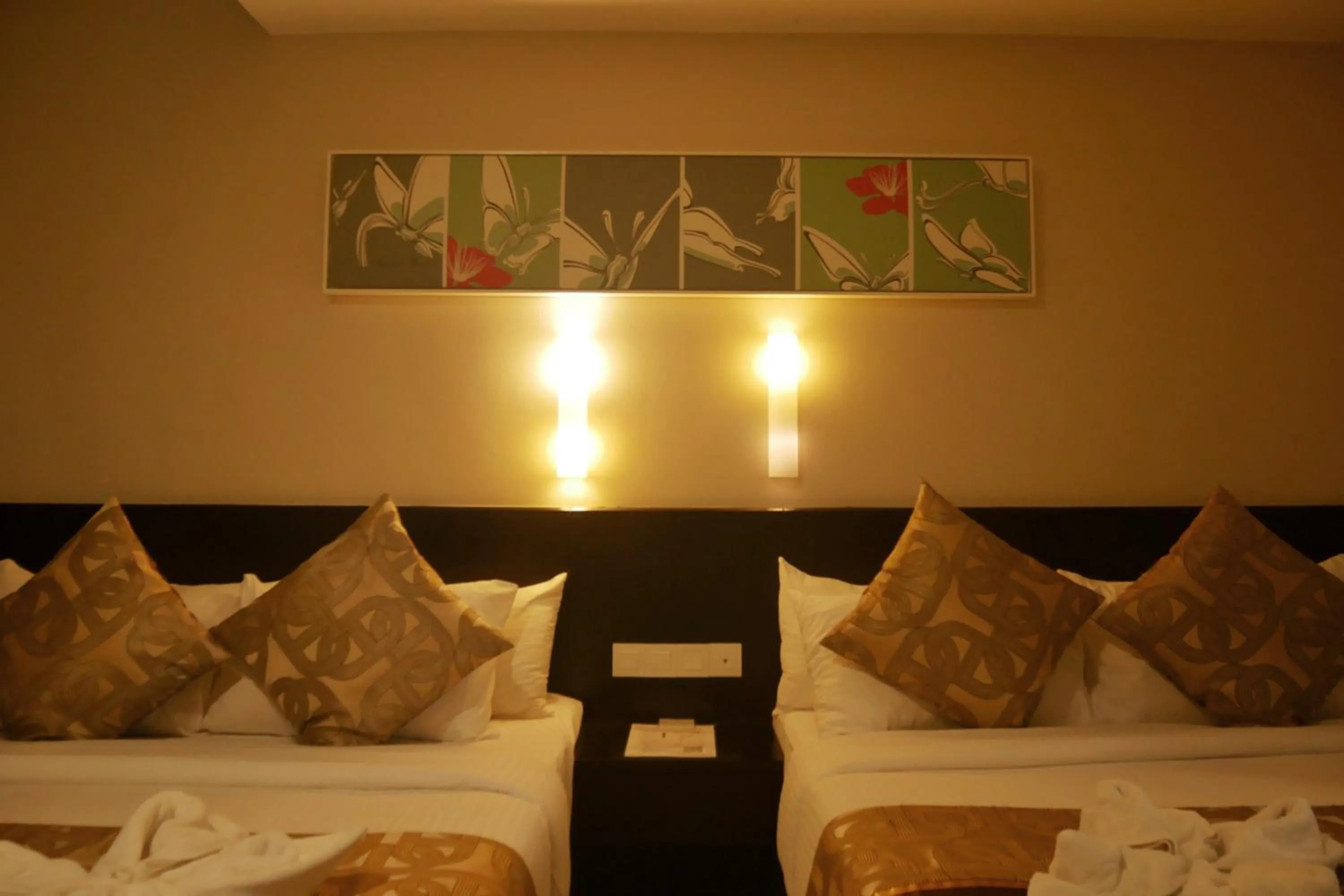 Bed in Genting View Resort