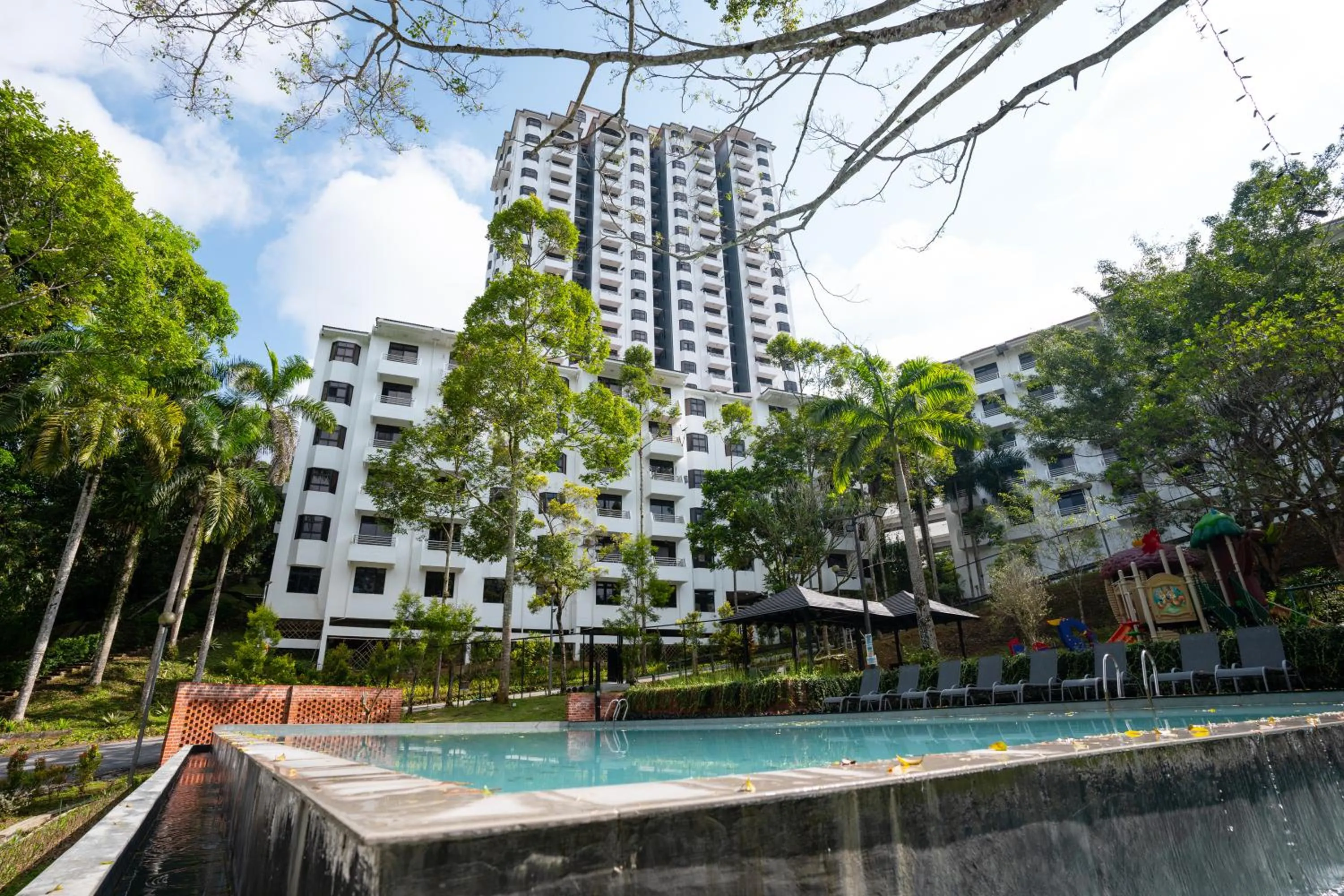 Swimming pool in Genting View Resort