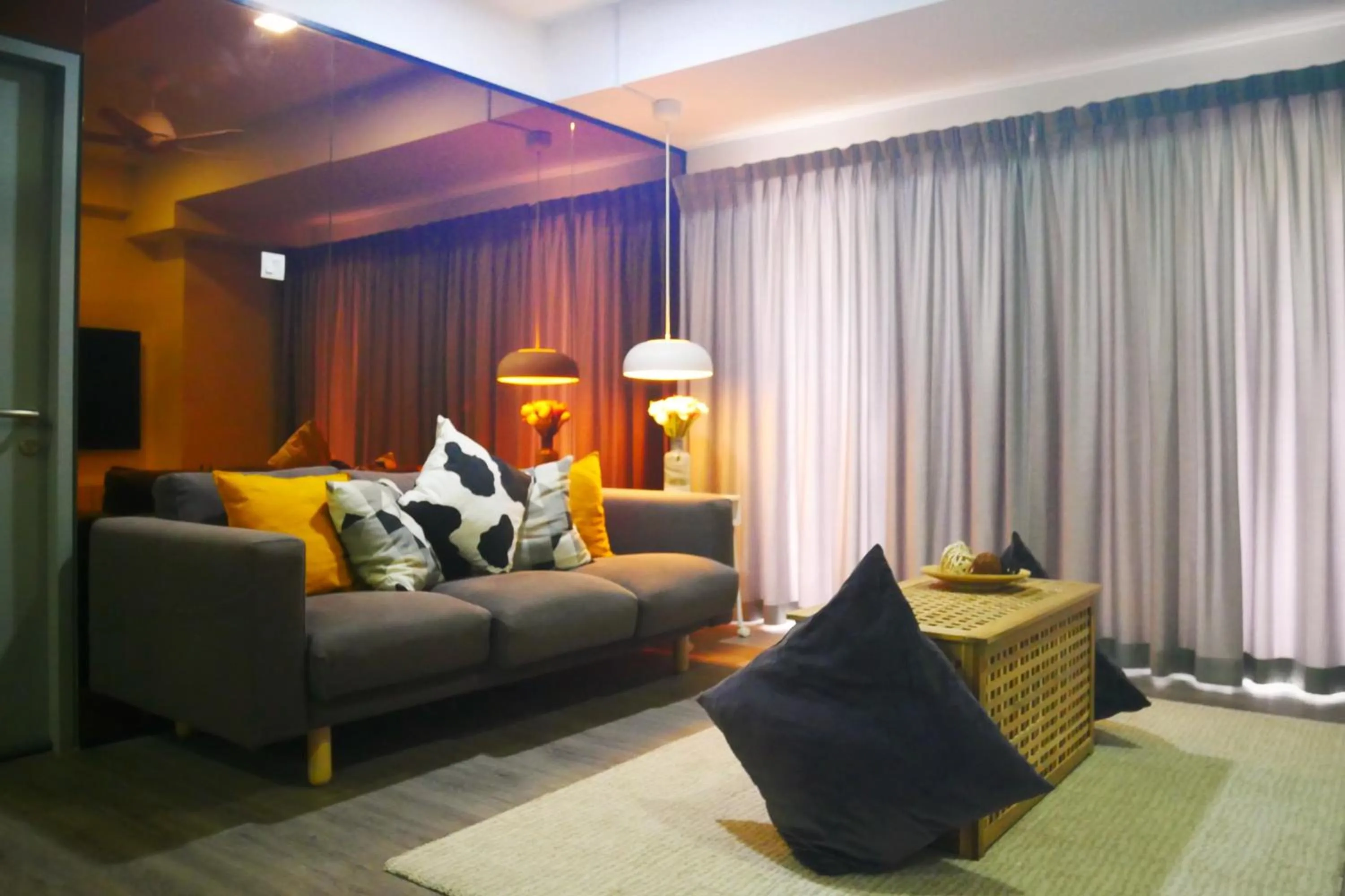 Living room in Genting View Resort