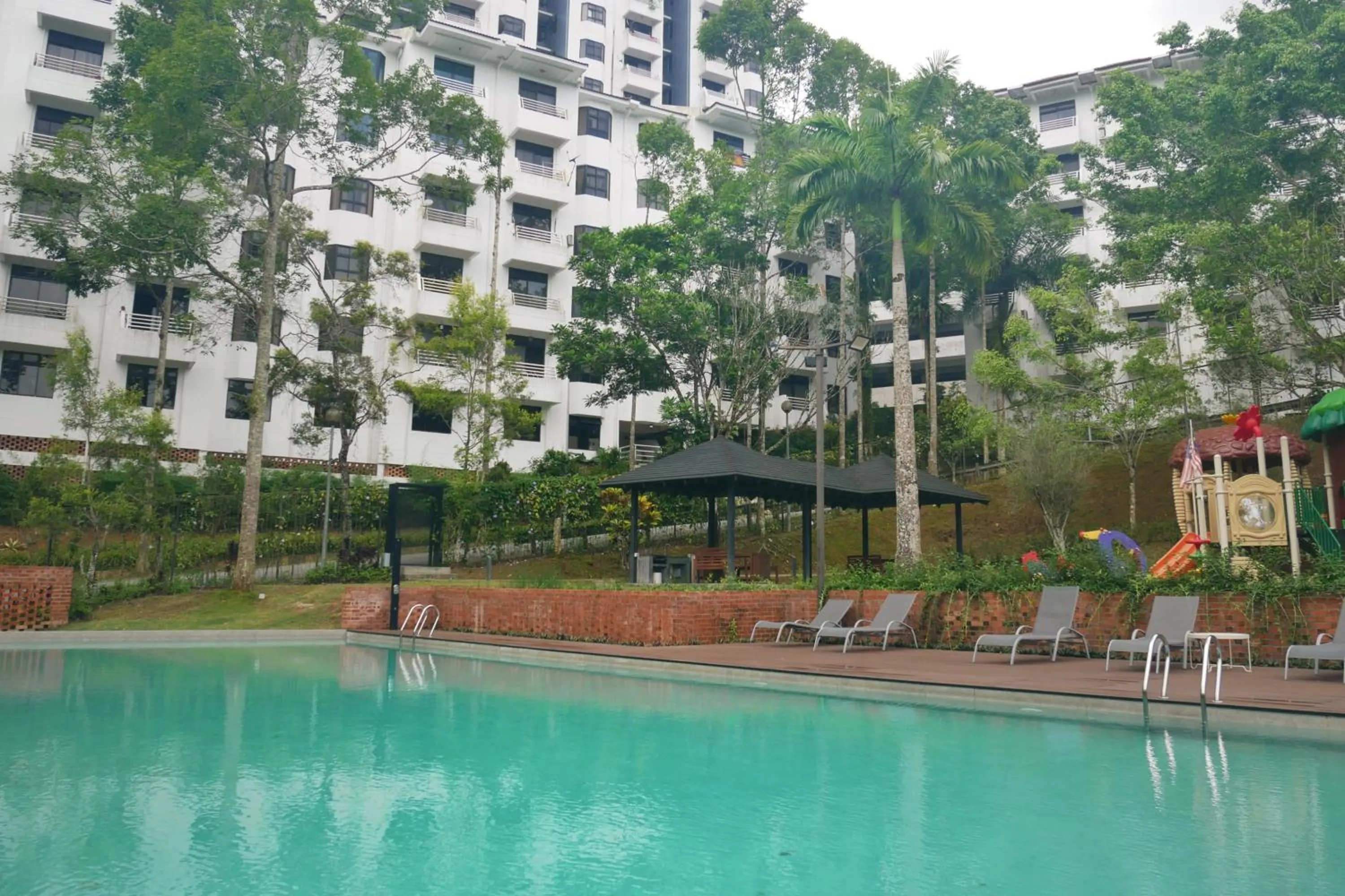 Swimming pool in Genting View Resort