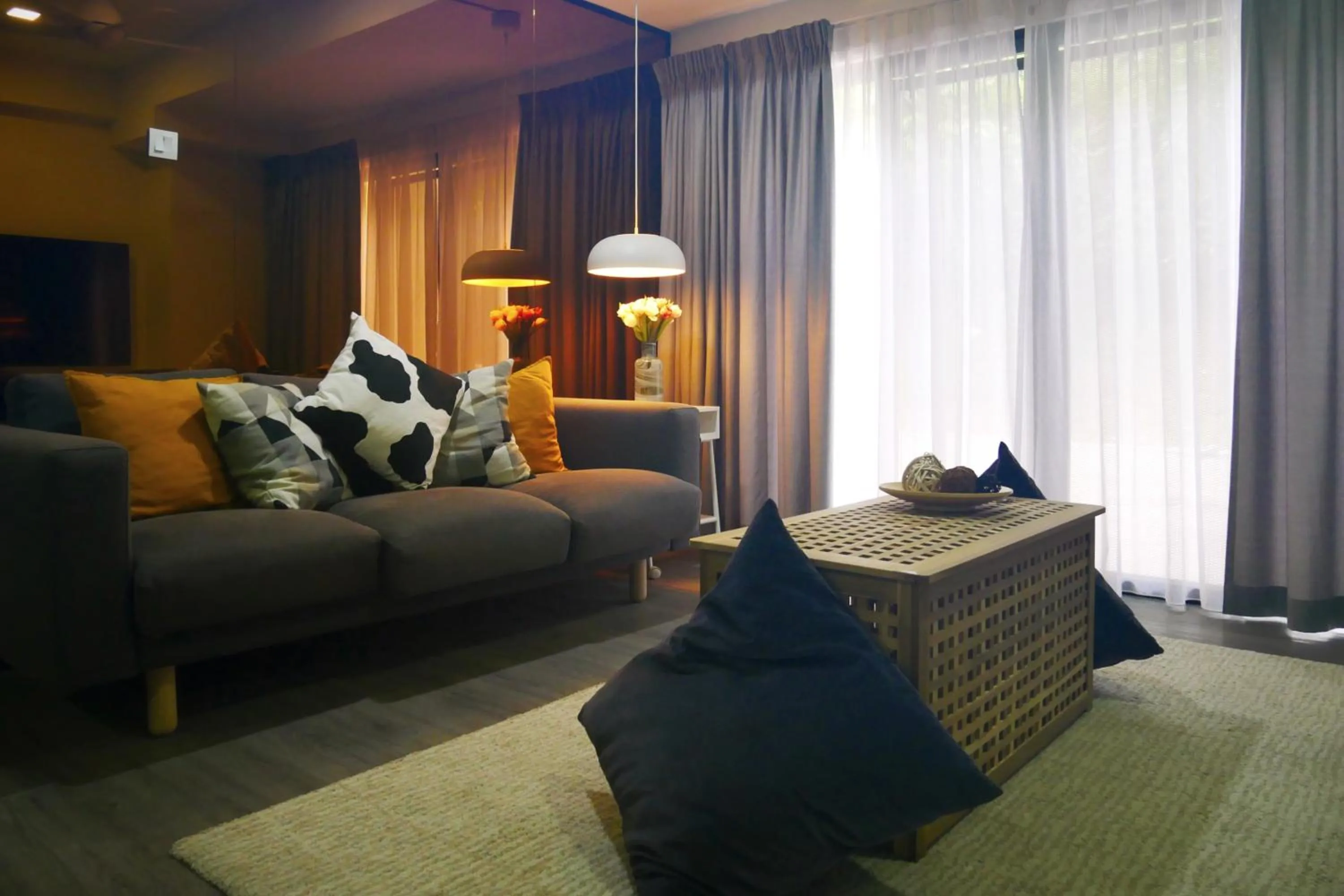 Living room in Genting View Resort
