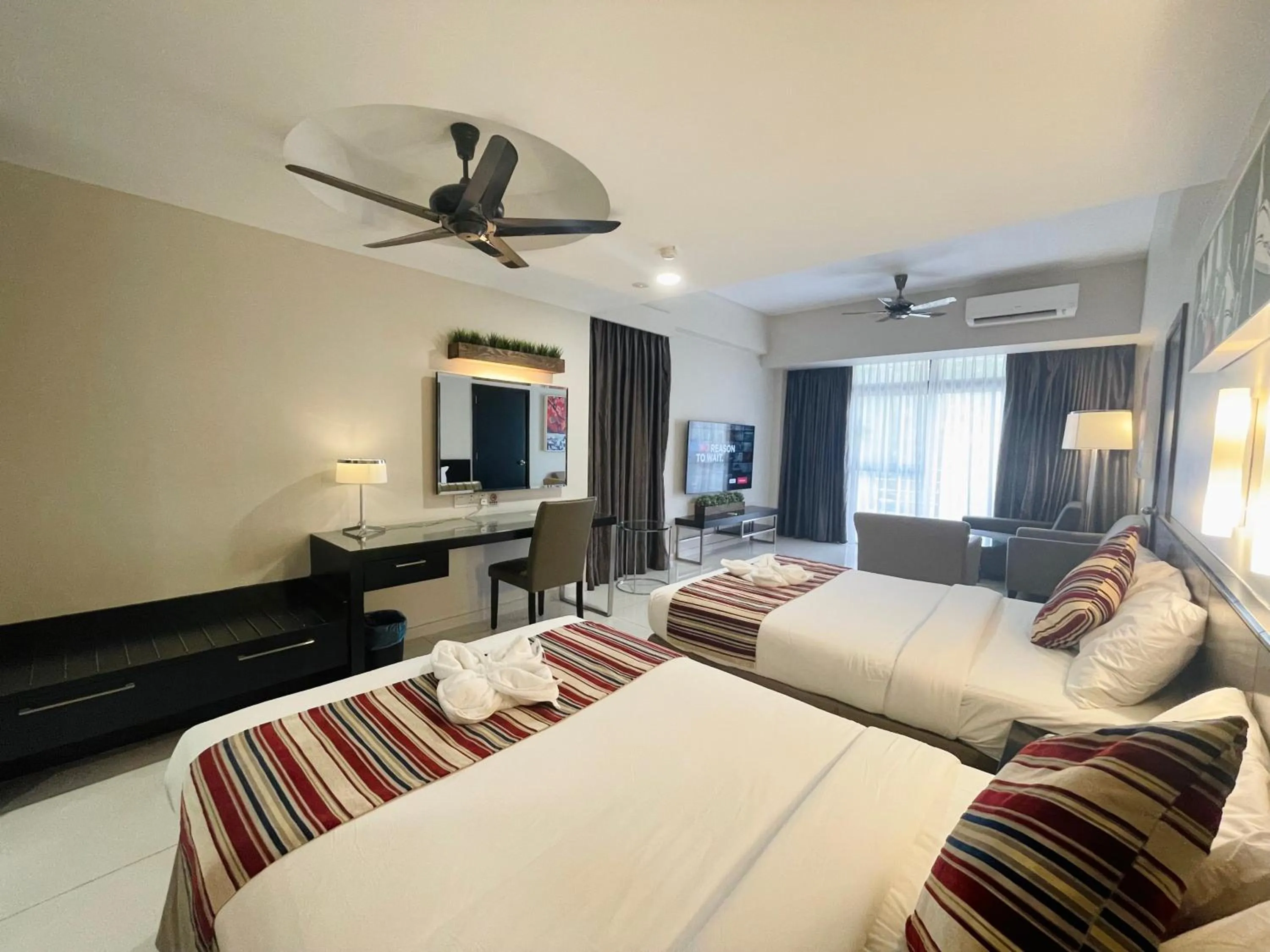 Bed in Genting View Resort