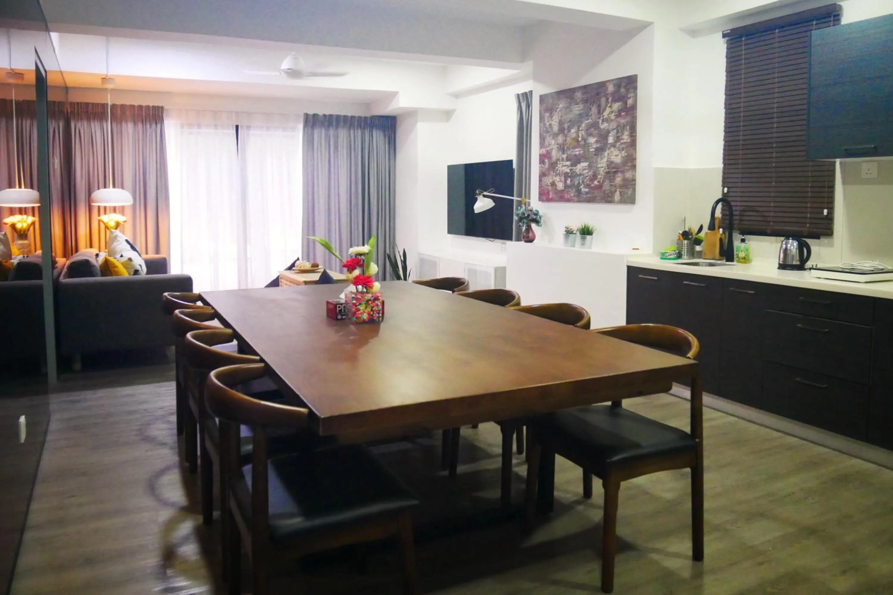 Living room in Genting View Resort