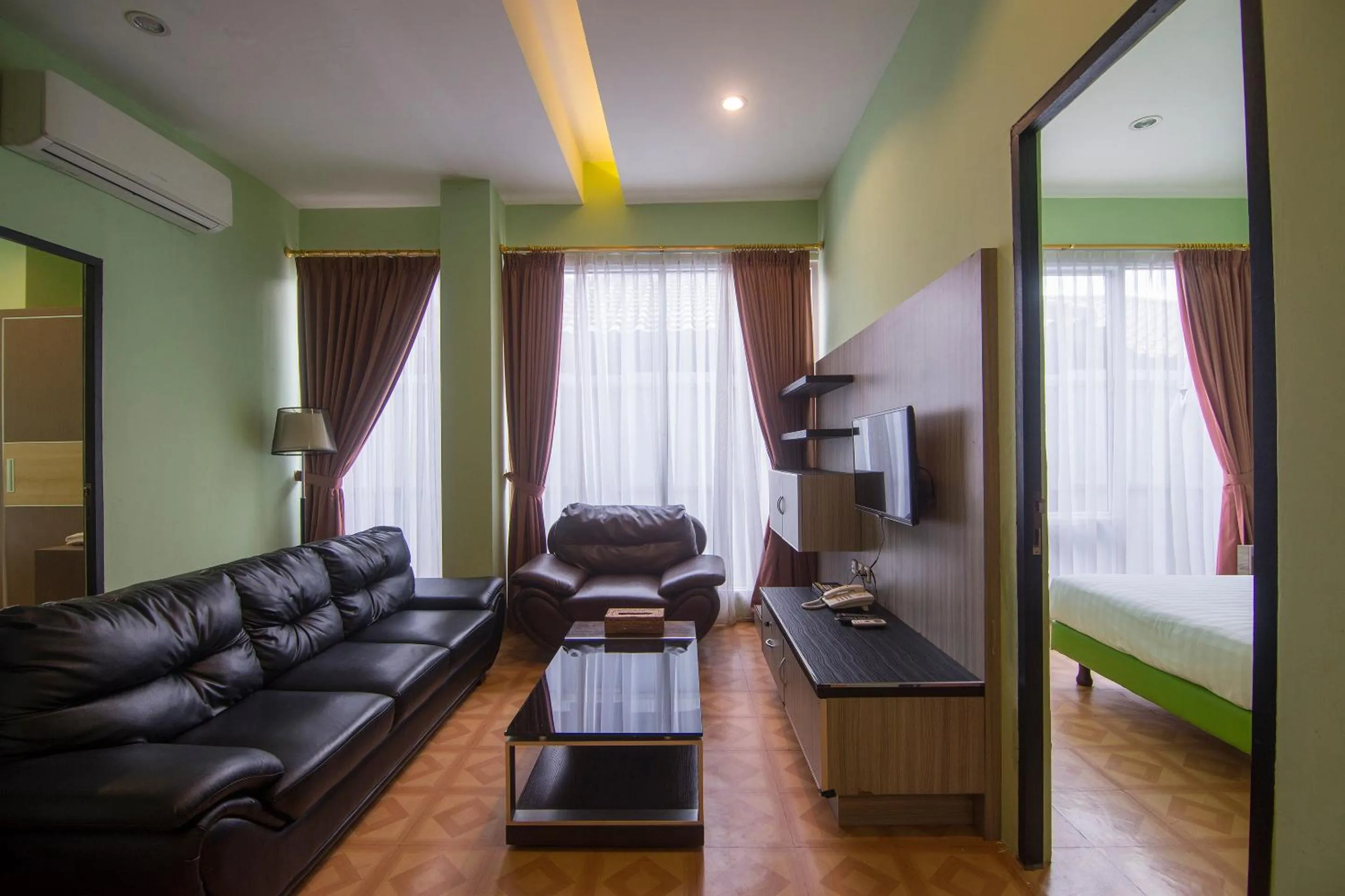 Bedroom in Hotel O Appartel Cempaka