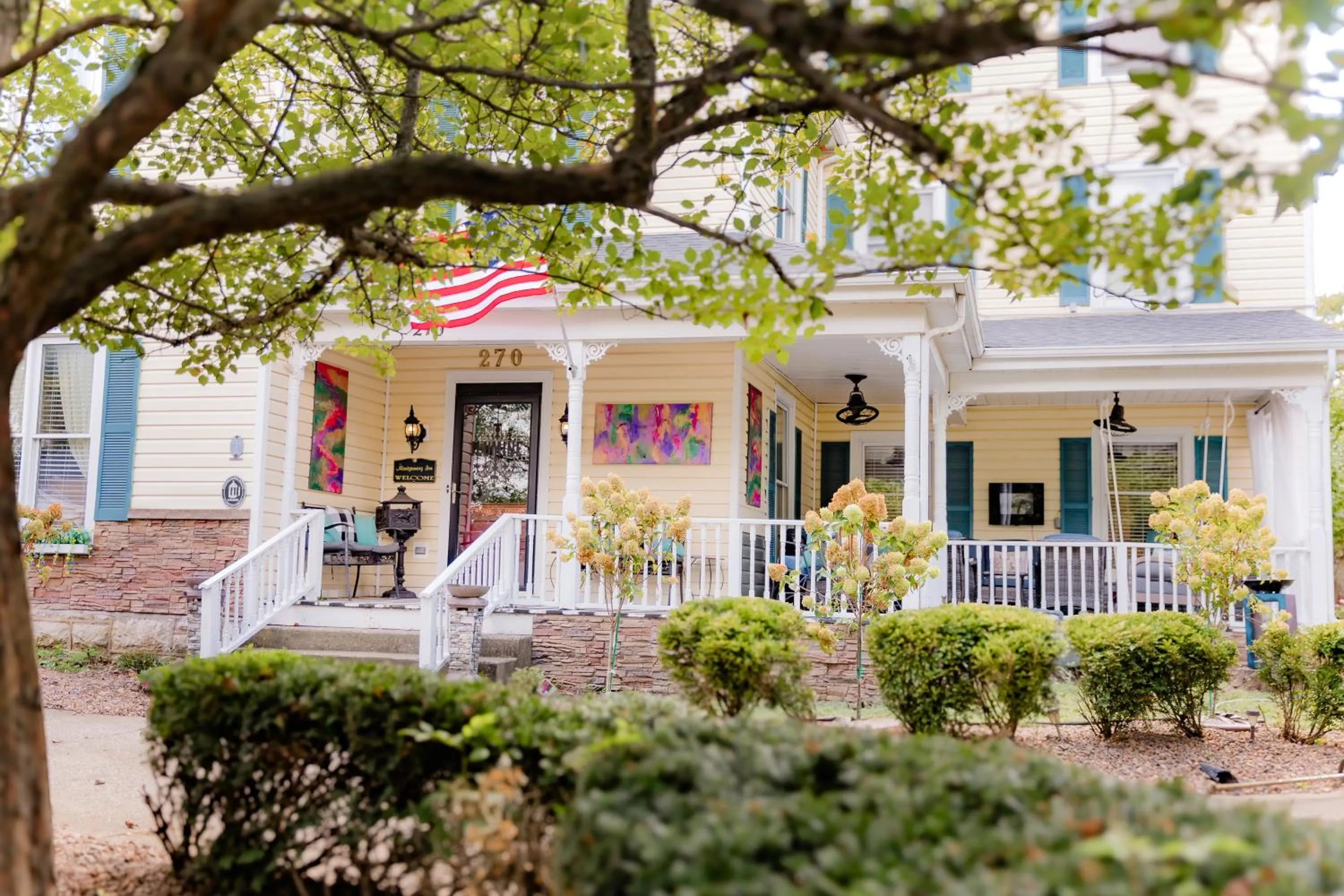 Property building in Montgomery Inn BnB