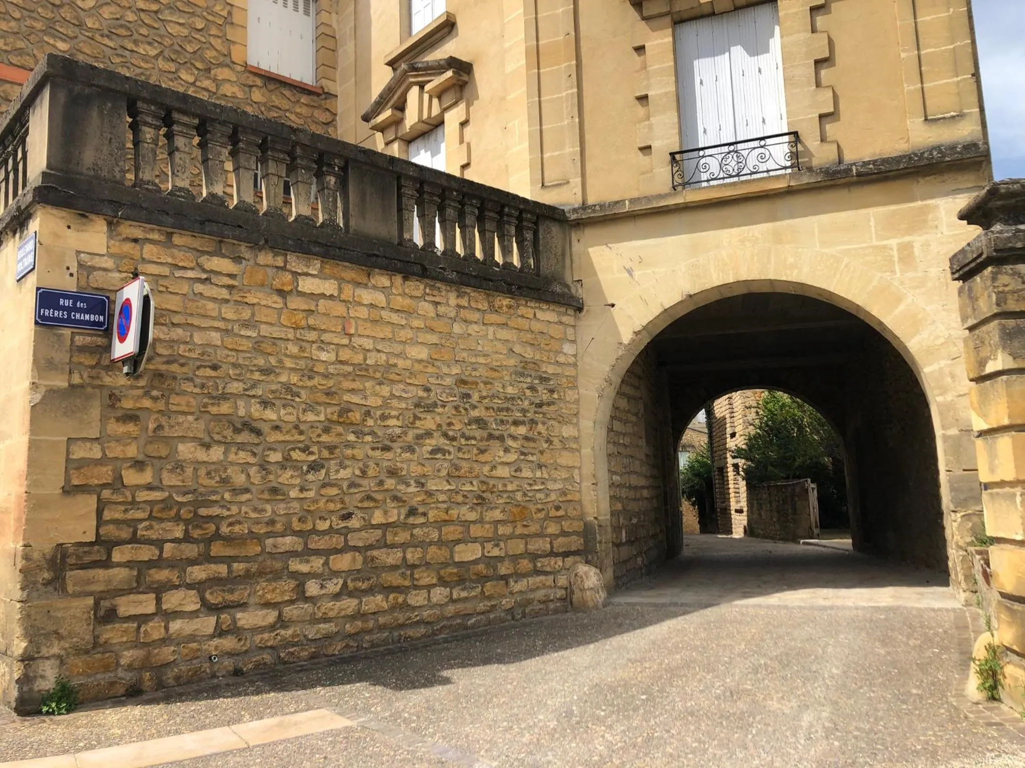 View (from property/room) in Les Appartements Chambon
