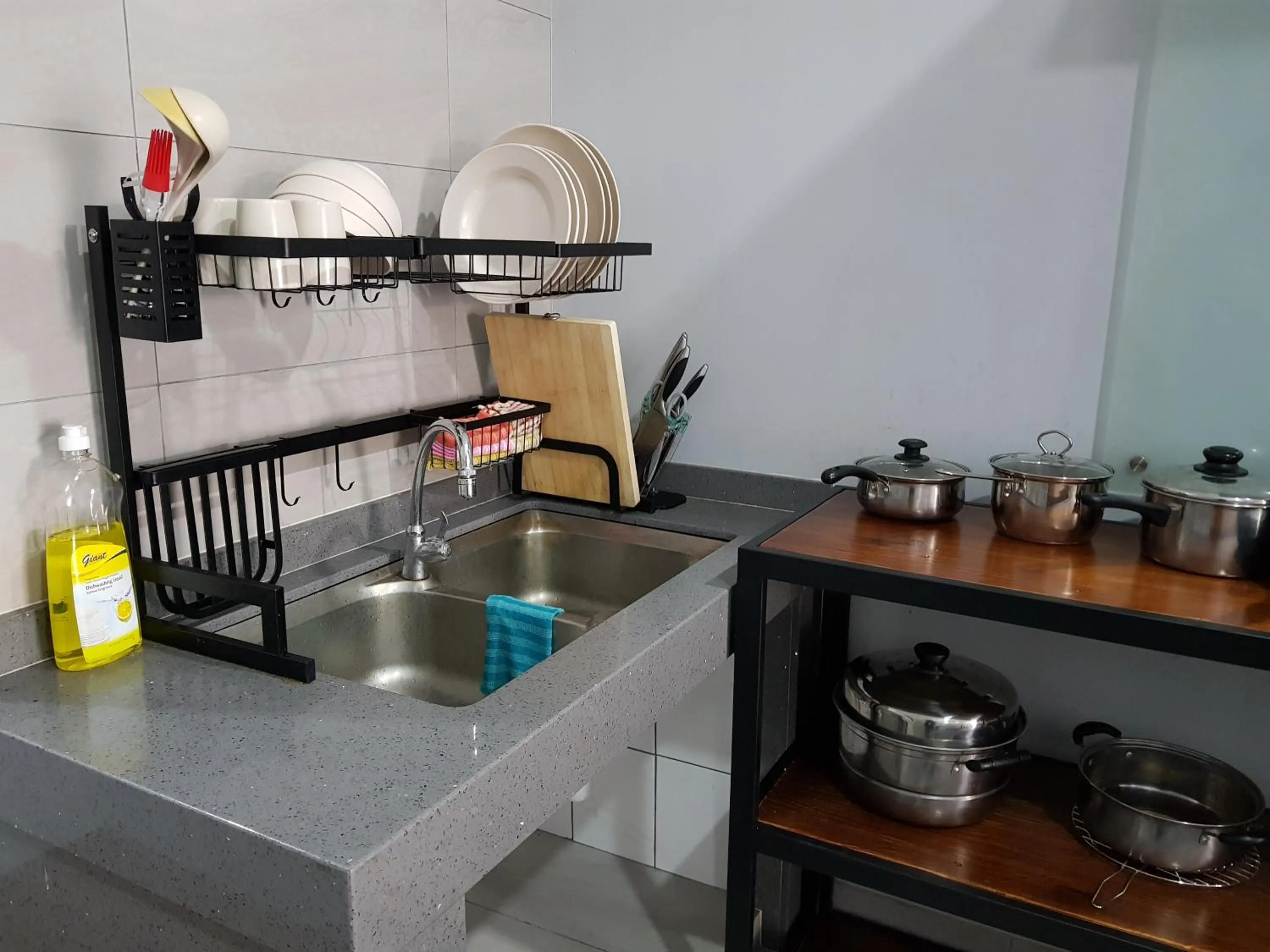 Communal kitchen in Global Residency